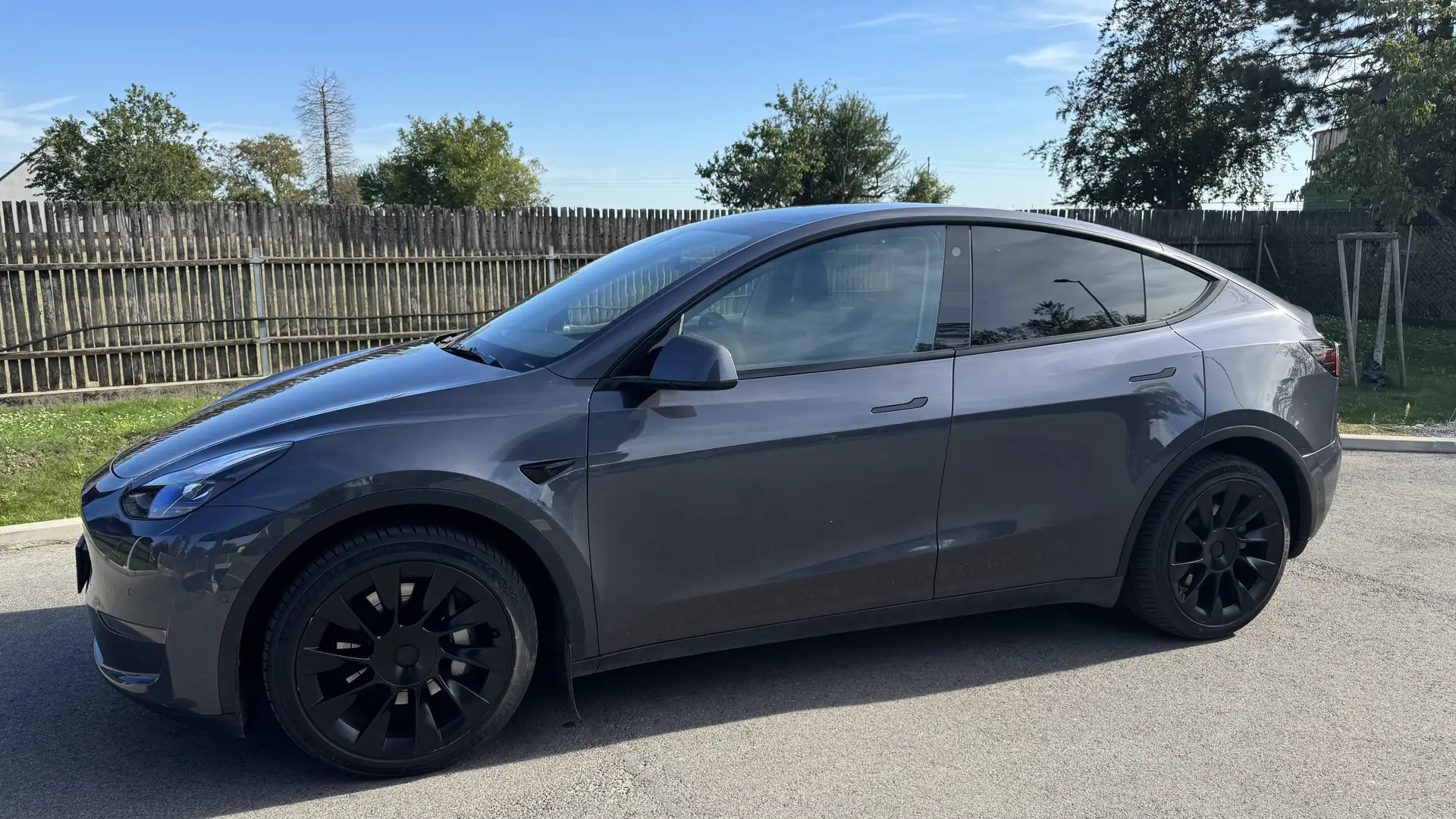Tesla Model Y Model Y Long Range AWD 75kWh Grau - 1