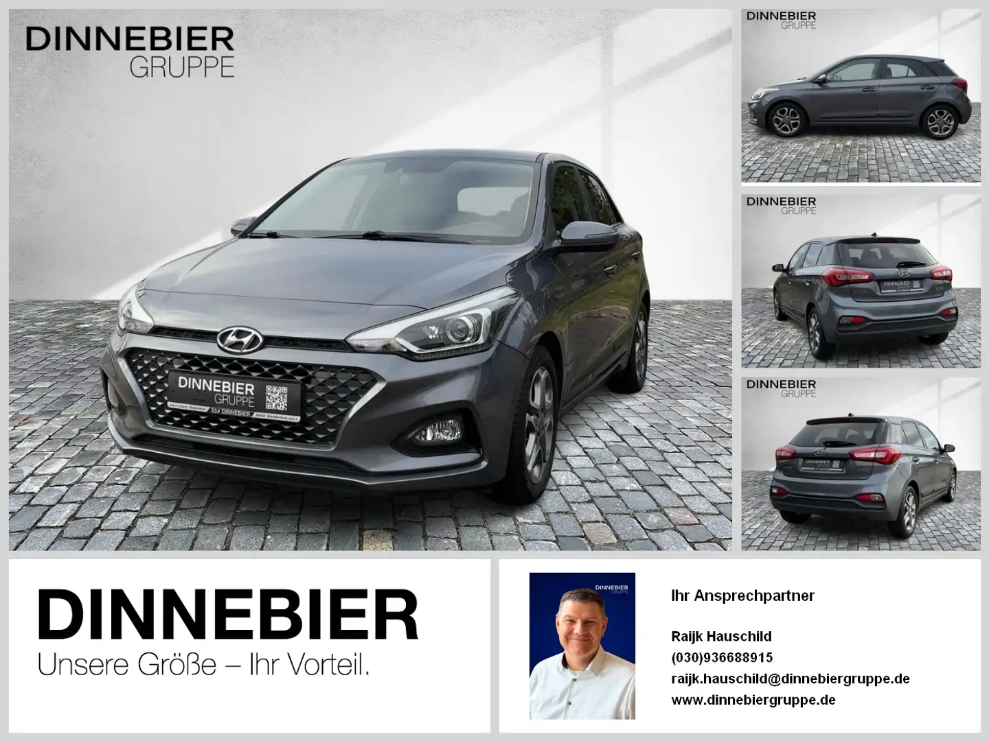 Hyundai i20 Active +ALLWETTER+KAMERA+HEIZ.+KLIMA+ Grigio - 1