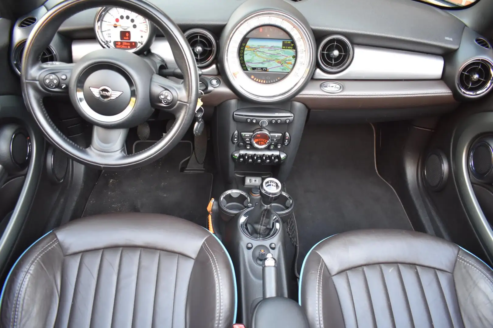 MINI Cooper Cabrio Mini 1.6 Highgate '13 Xenon Leder Clima Navi Cruis Bruin - 2