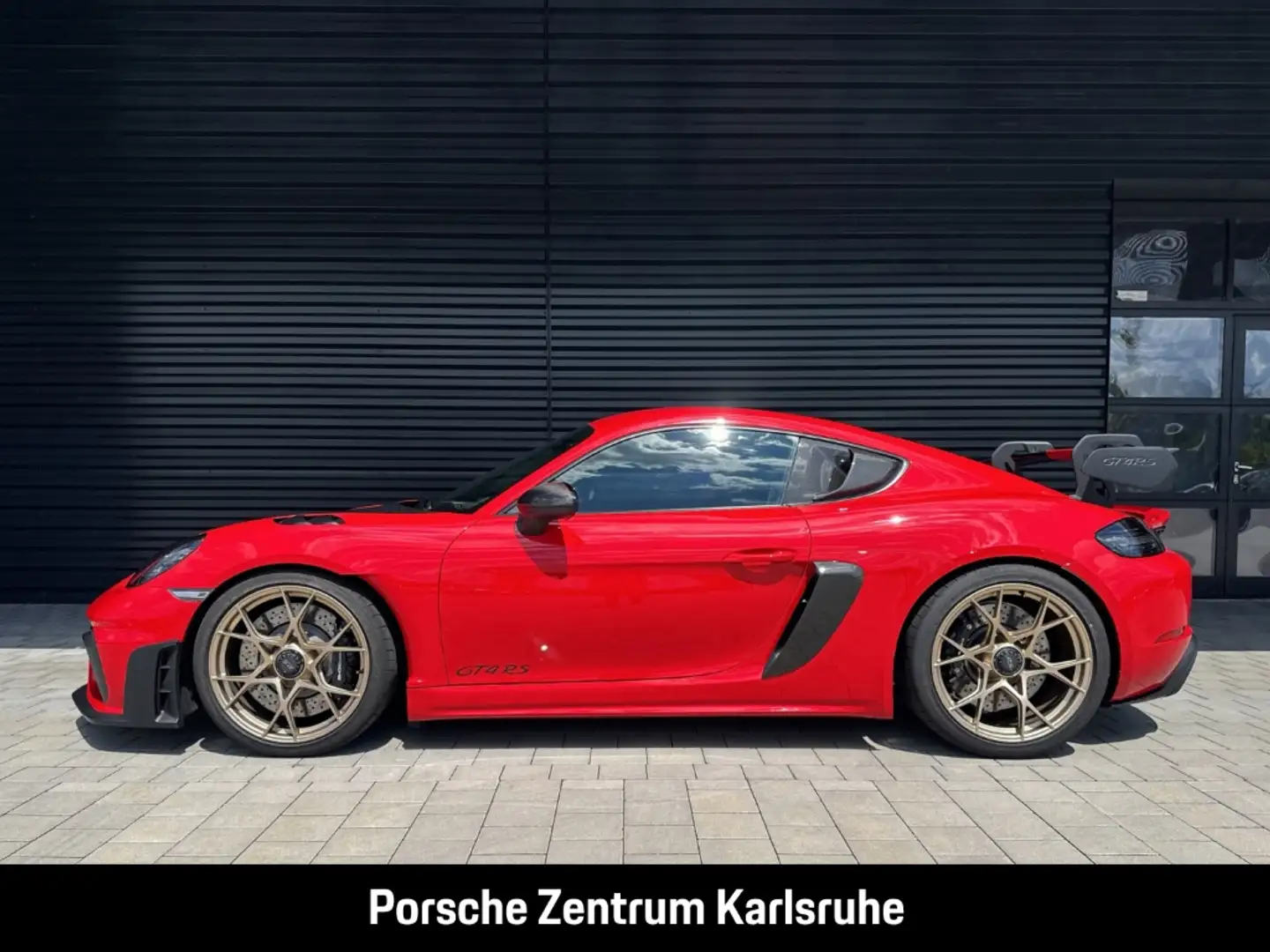 Porsche Cayman 718 GT4 RS Weissach-Paket Sportabgas PDLS Rot - 2