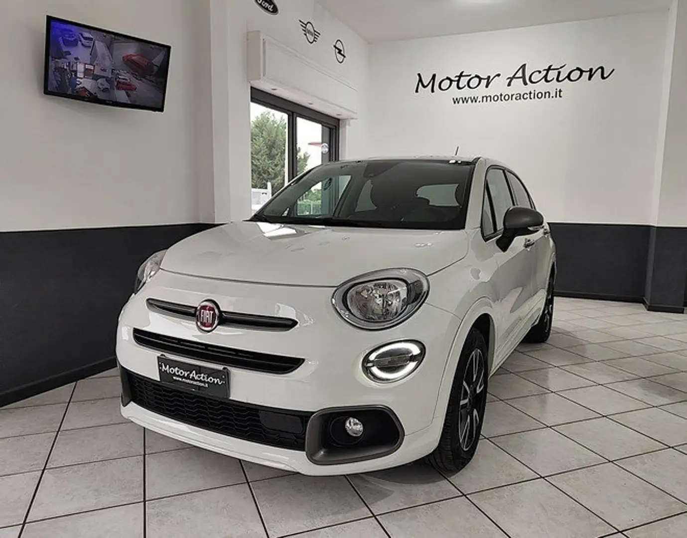 Fiat 500X 1.3 mjt Sport 95cv Neopatentati Weiß - 2
