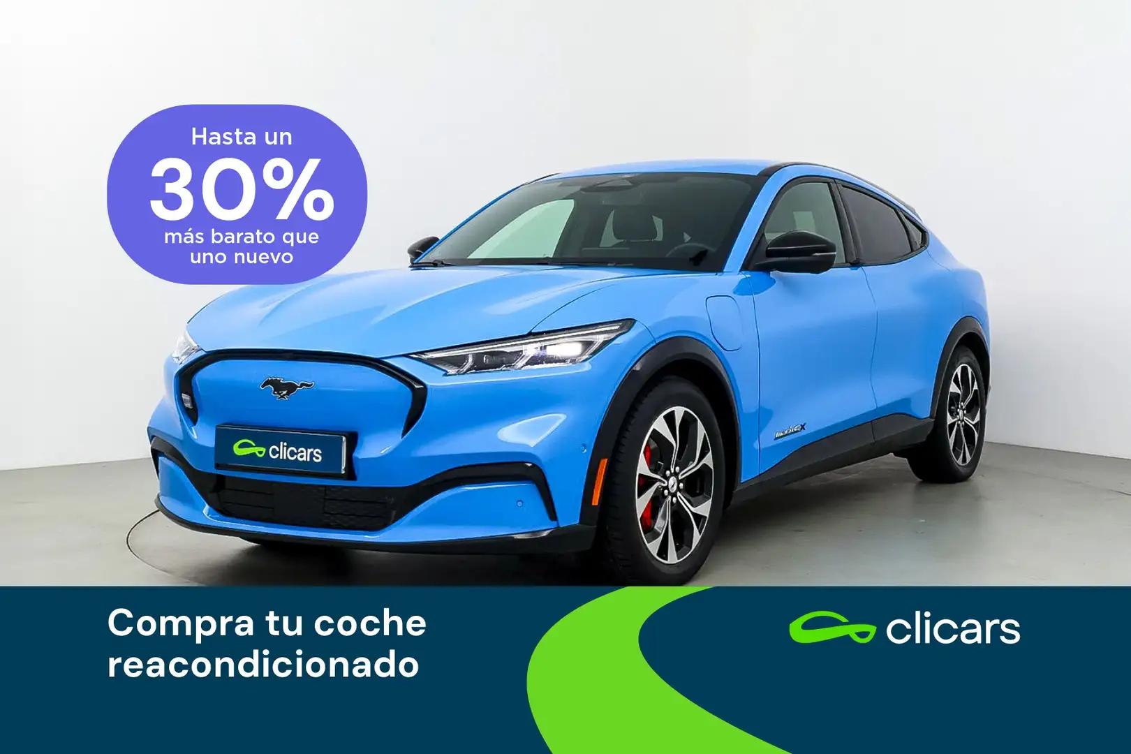 Ford Mustang Mach-E Premium AWD Rango extendido Bleu - 1