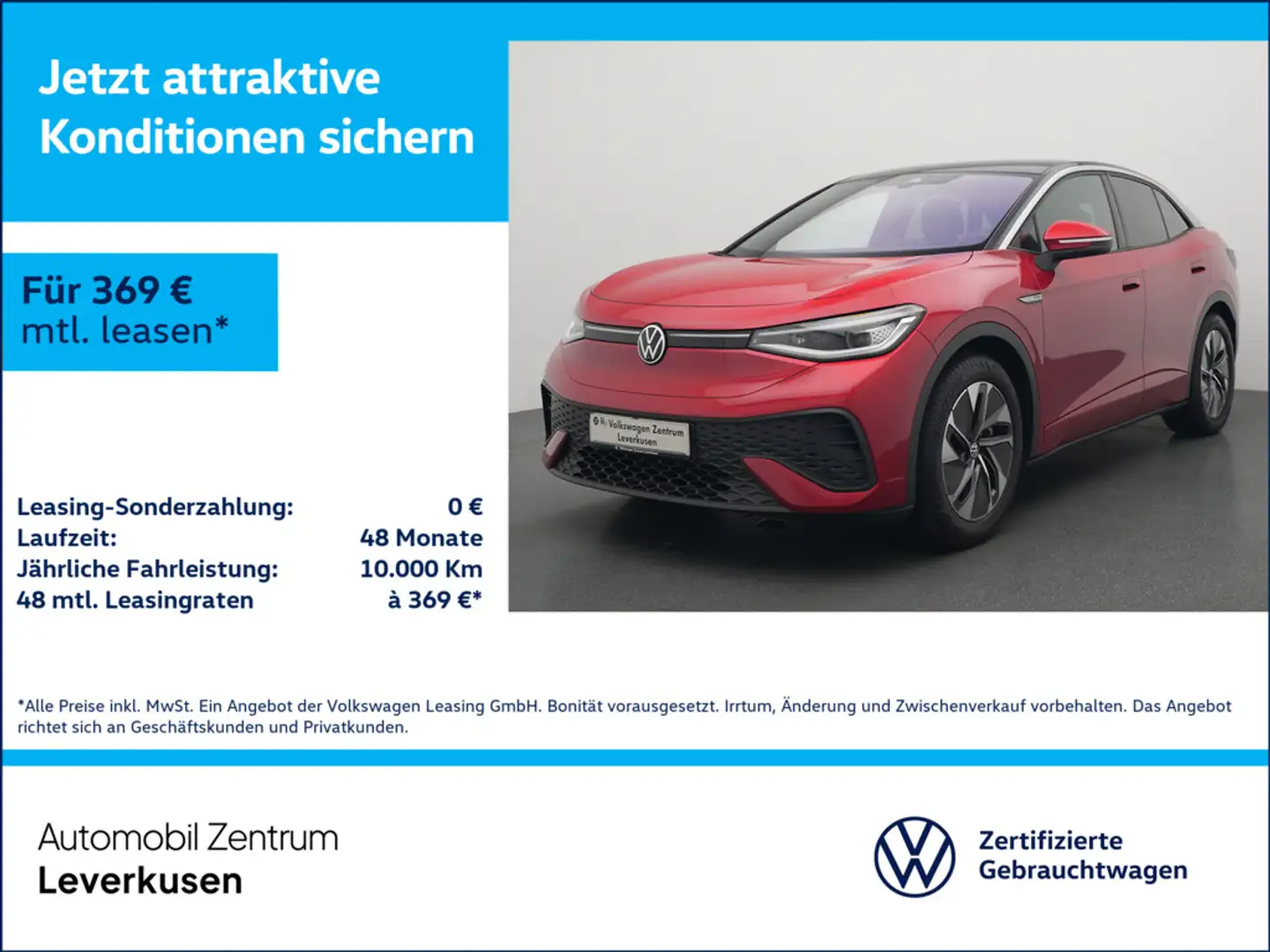 Volkswagen ID.5 Pro Performance MATRIX LENKRADHZ KEYLESS Schwarz - 1