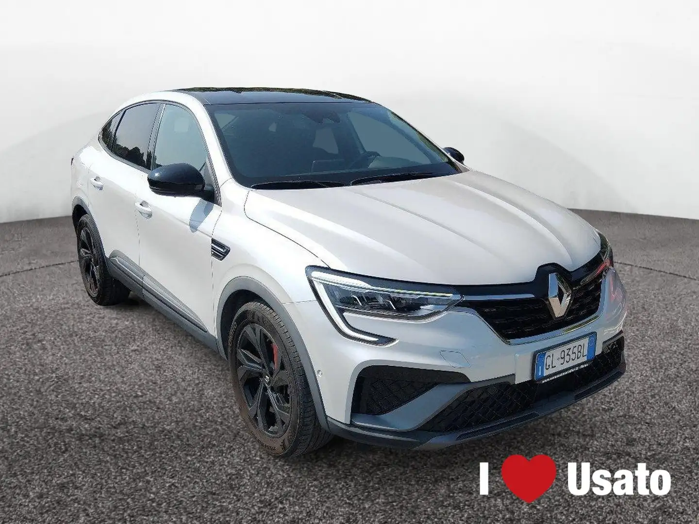 Renault Arkana 2021 1.6 E-Tech hybrid R.S. Line 145cv Bianco - 2