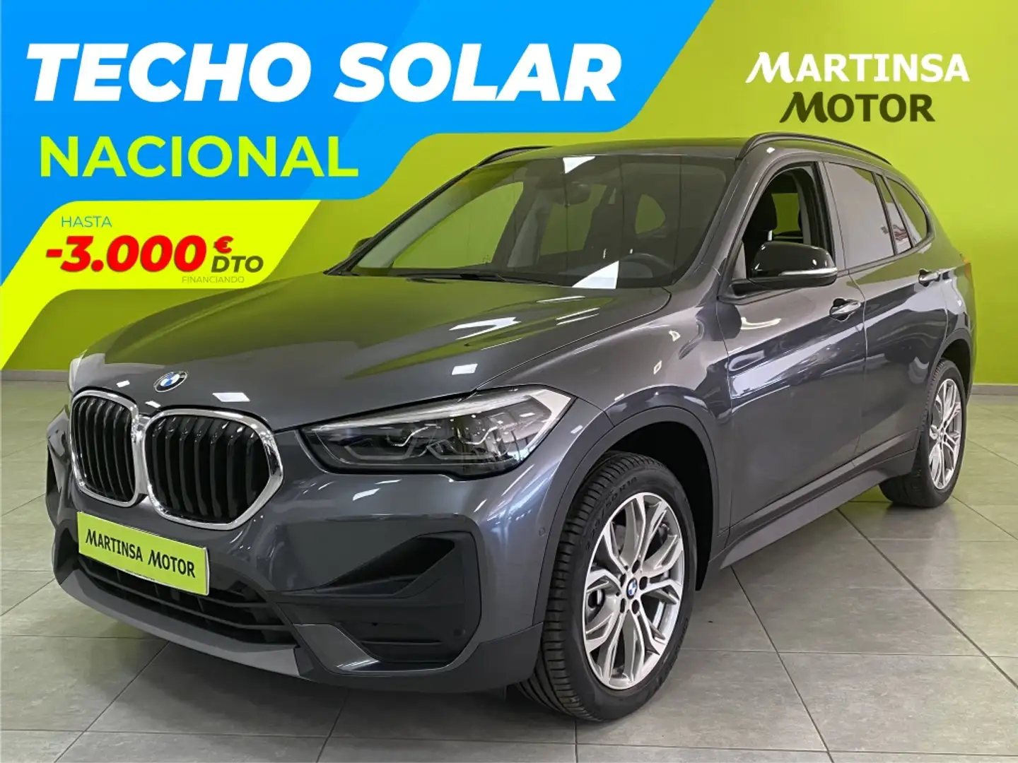 BMW X1 sDrive 18iA Gris - 1