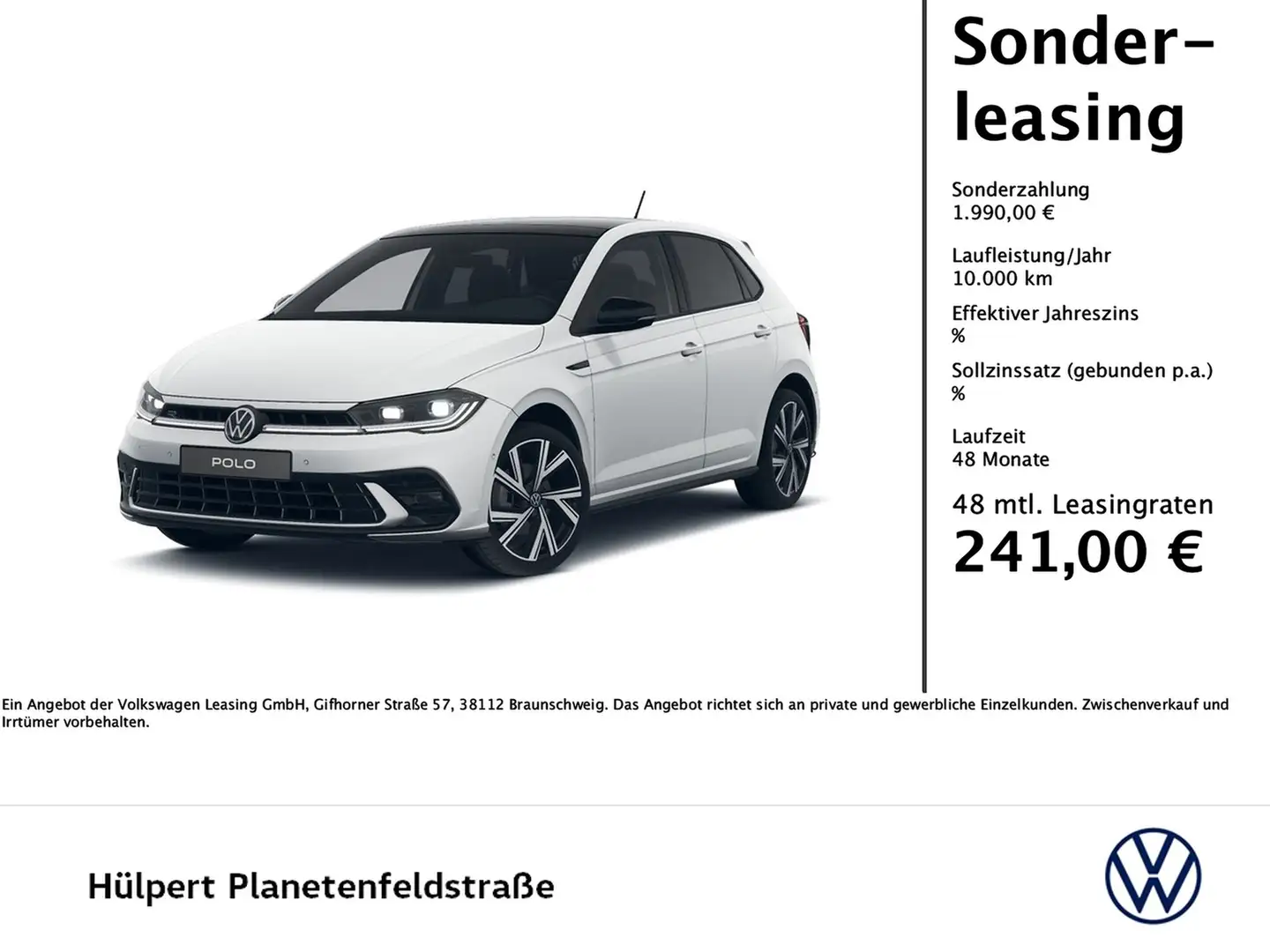 Volkswagen Polo 1.0 R-LINE DSG PANO NAVI CAM MATRIXLED LM17 Wit - 1