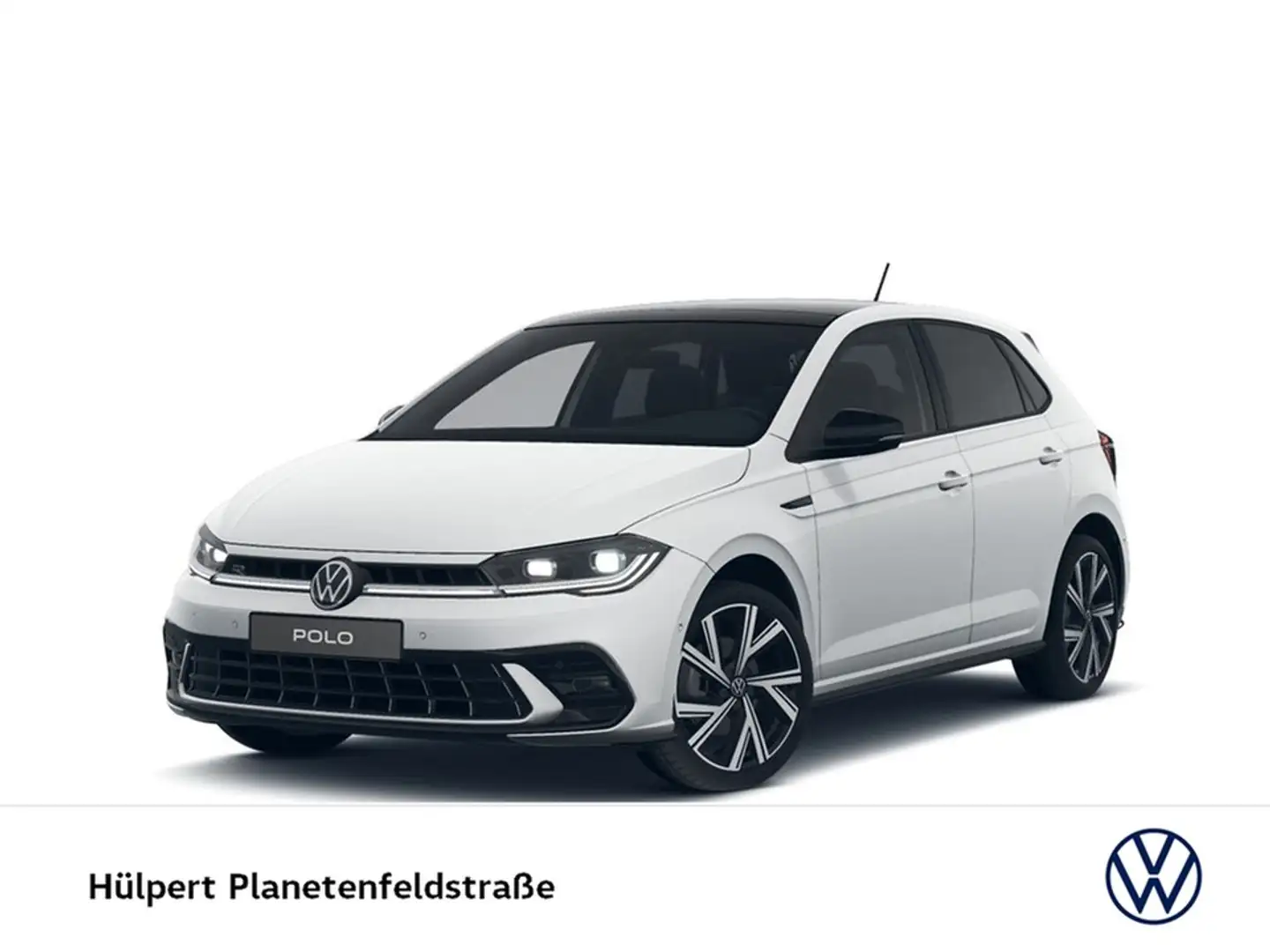 Volkswagen Polo 1.0 R-LINE DSG PANO NAVI CAM MATRIXLED LM17 Wit - 2