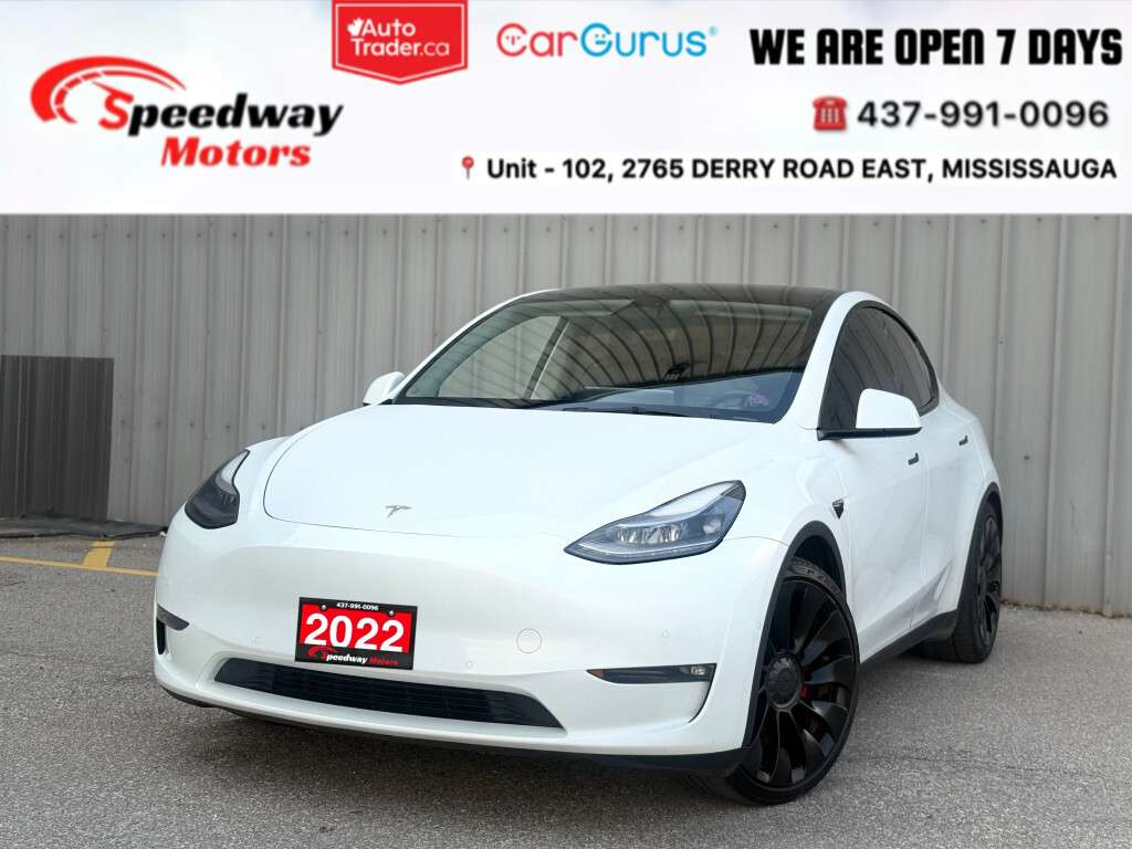 2022 Tesla Model Y PERFORMANCE AWD/ NO ACCIDENT/ NAVIGATION/ BACKUP C