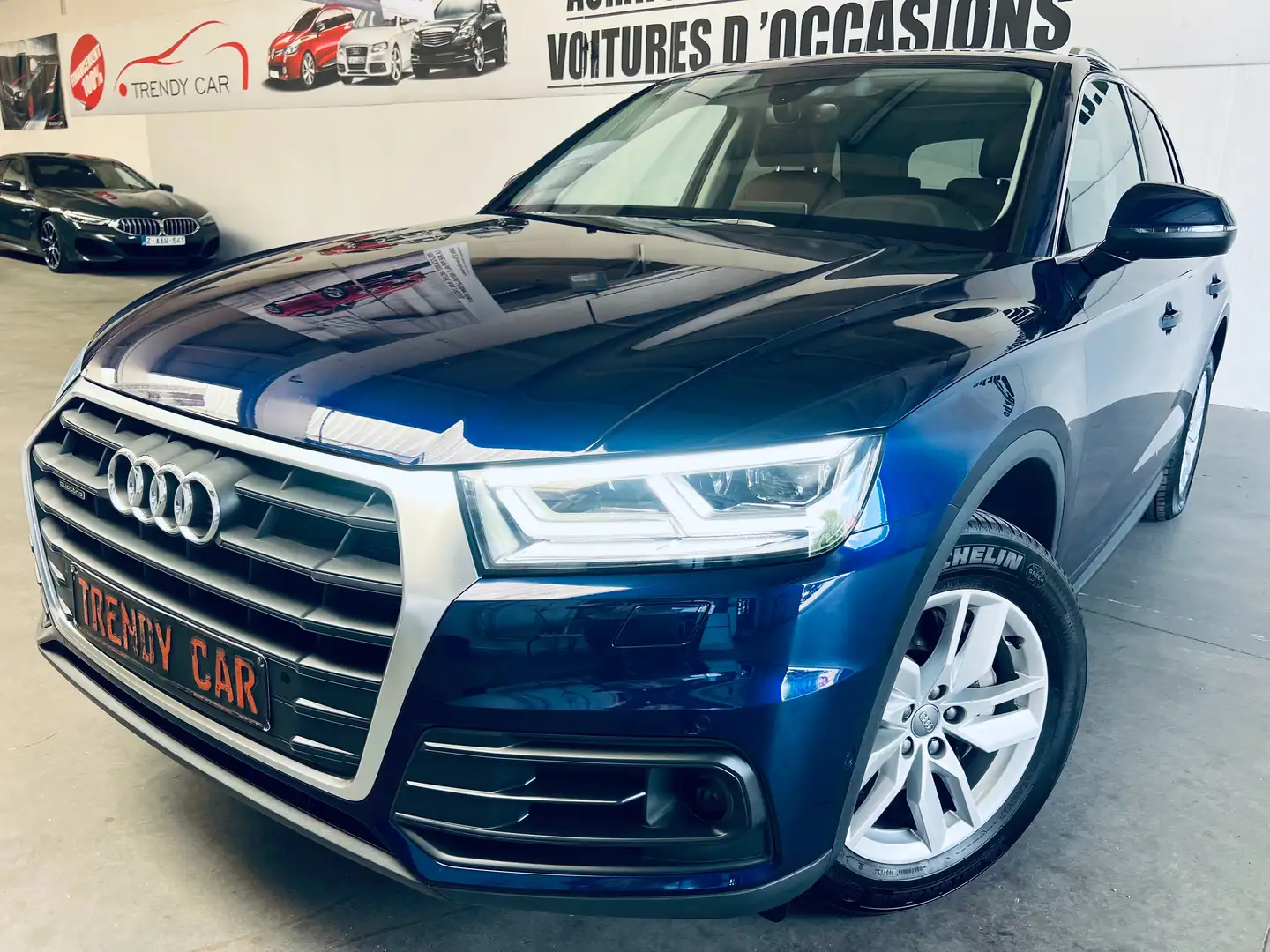 Audi Q5 PHEV 50 TFSi e Quattro S tronic+CARNET+GARANTIE Bleu - 1