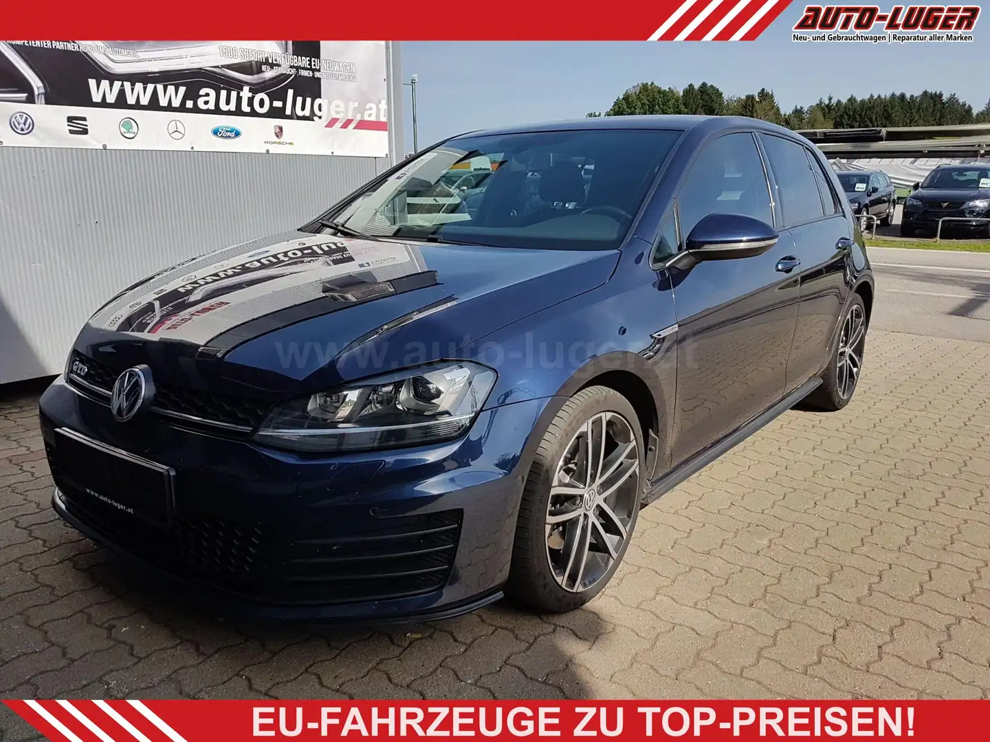 Volkswagen Golf GTD BMT 2,0 Ltr. - 135 kW TDI 135 kW (184 PS), ... Bleu - 1