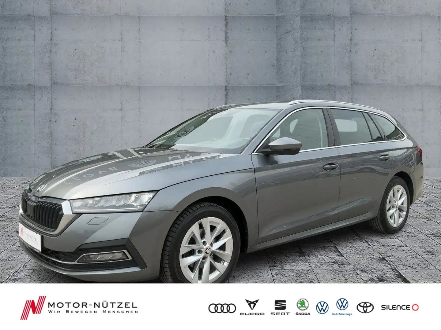 Skoda Octavia Combi 2.0 TDI DSG STYLE LED+NAV+AHK+HuD Grau - 1