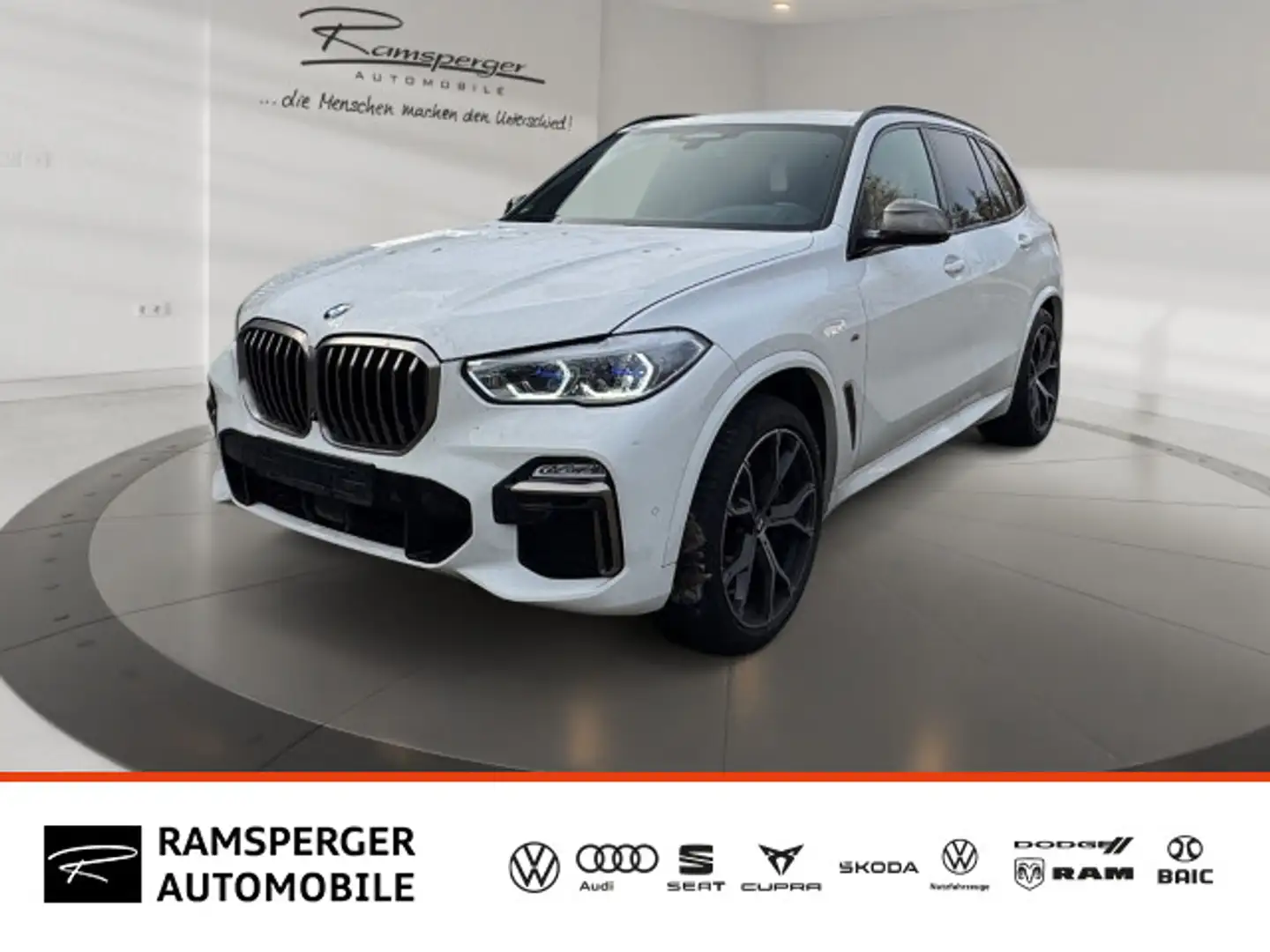 BMW X5 M50d Laser/Headup/Assist/8-fach/Standhzg/uvm. Weiß - 1