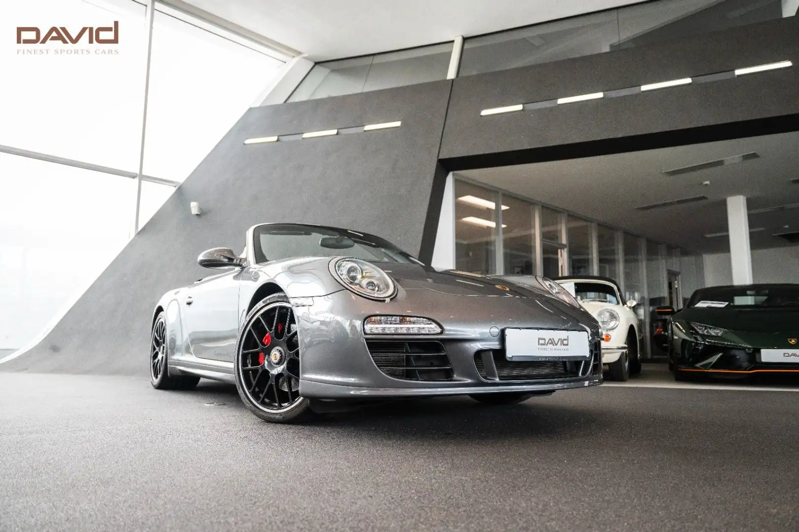 Porsche 997 4 GTS Cabrio*Approved*Scheckheft*Exclusive Gris - 2