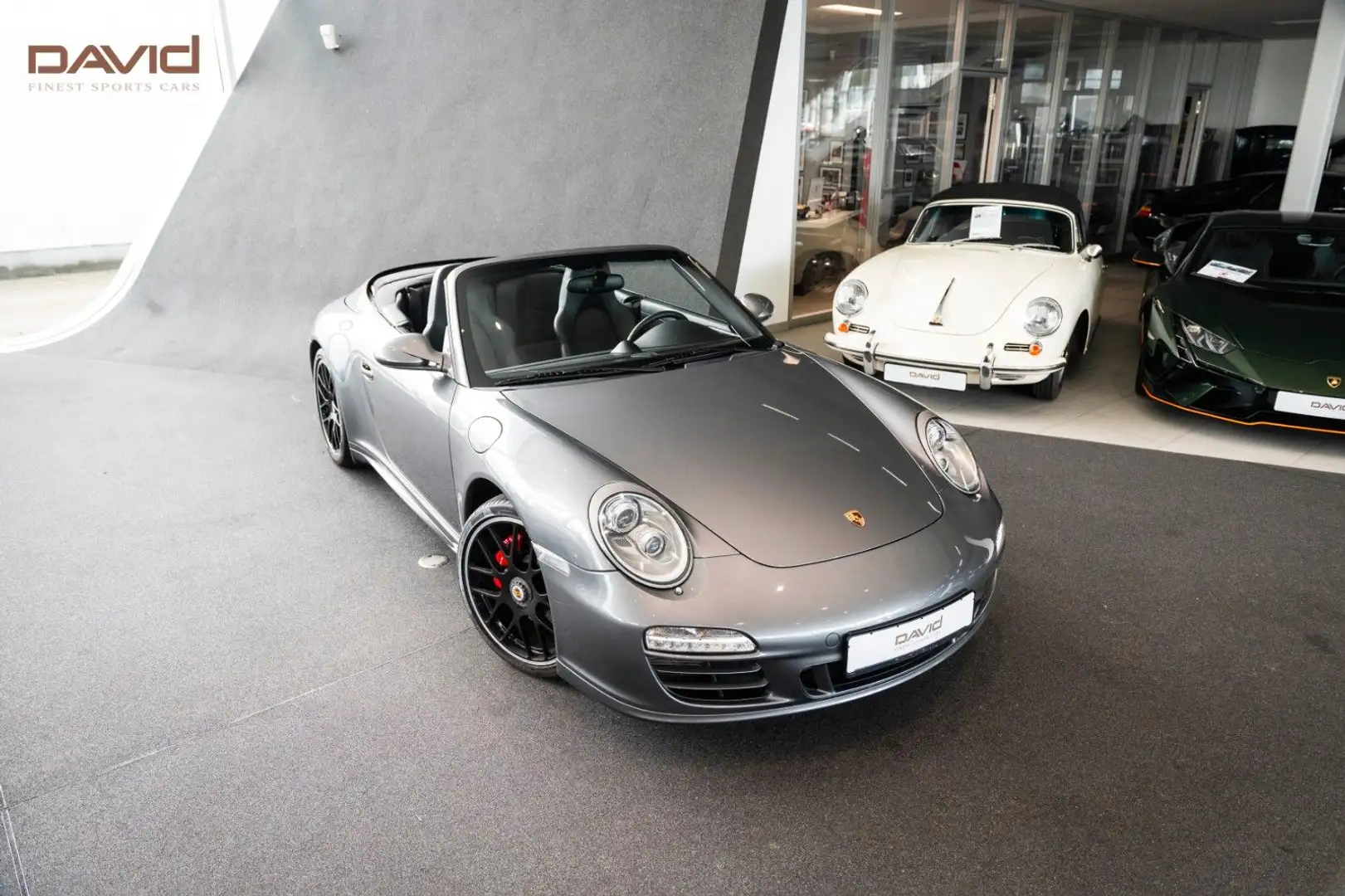 Porsche 997 4 GTS Cabrio*Approved*Scheckheft*Exclusive Gris - 1