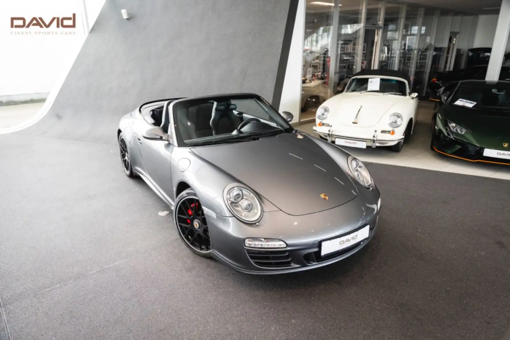 Porsche 997 4 GTS Cabrio*Approved*Scheckheft*Exclusive Gris - 1