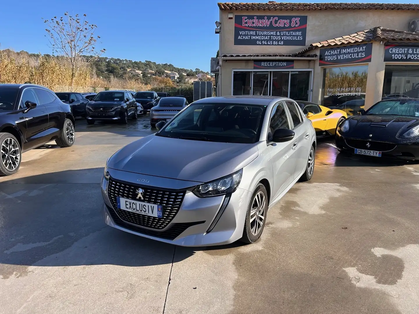 Peugeot 208 1.2 PURETECH 75CH S\u0026S STYLE Gris - 1