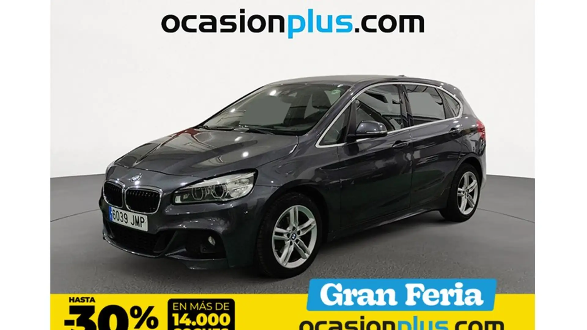 BMW 218 218d Active Tourer Gris - 1