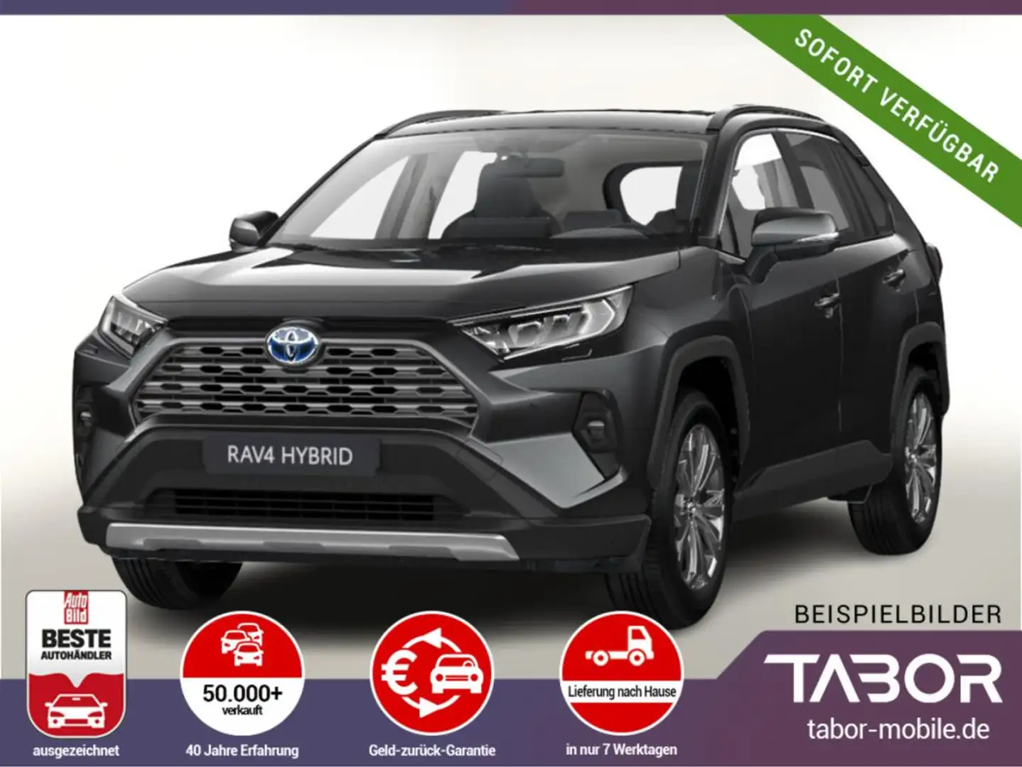 Toyota RAV 4 2.5 Hybrid 218 ECVT Team D el.HK SHZ DigC Grau - 1