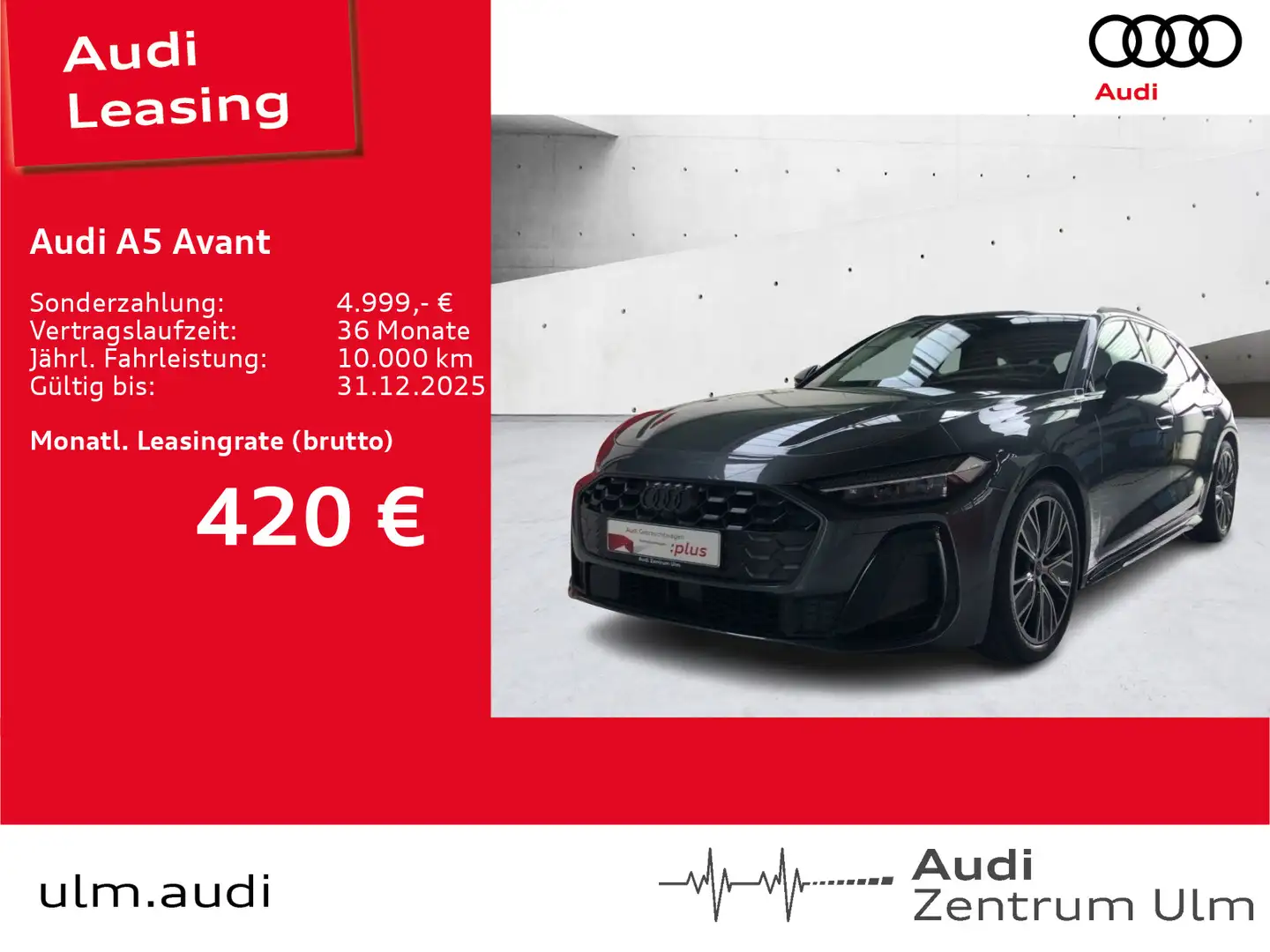 Audi A5 S-Line TDI qu B&O MATRIX NAVI TECH PRO Grau - 1