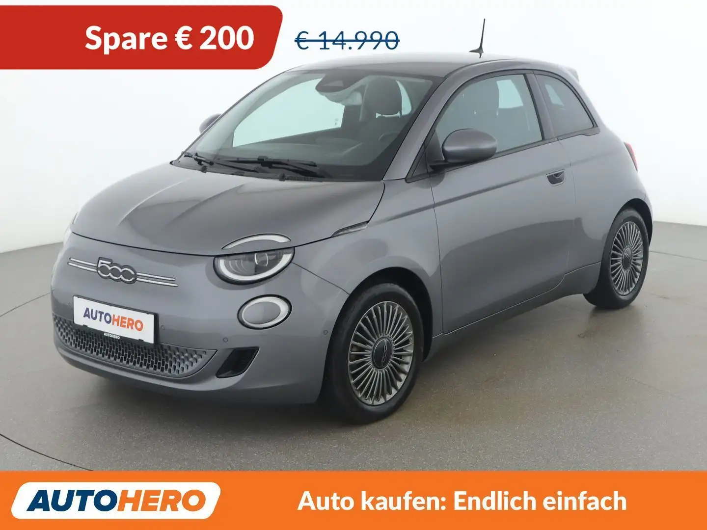 Fiat 500e electric drive 87 kW Icon Grau - 1