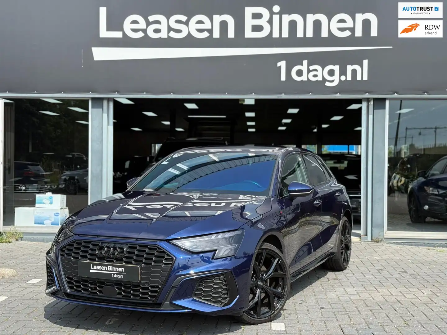 Audi A3 Sportback 40 TFSI e S-Line Keyless|Camera|Matrix Blauw - 1