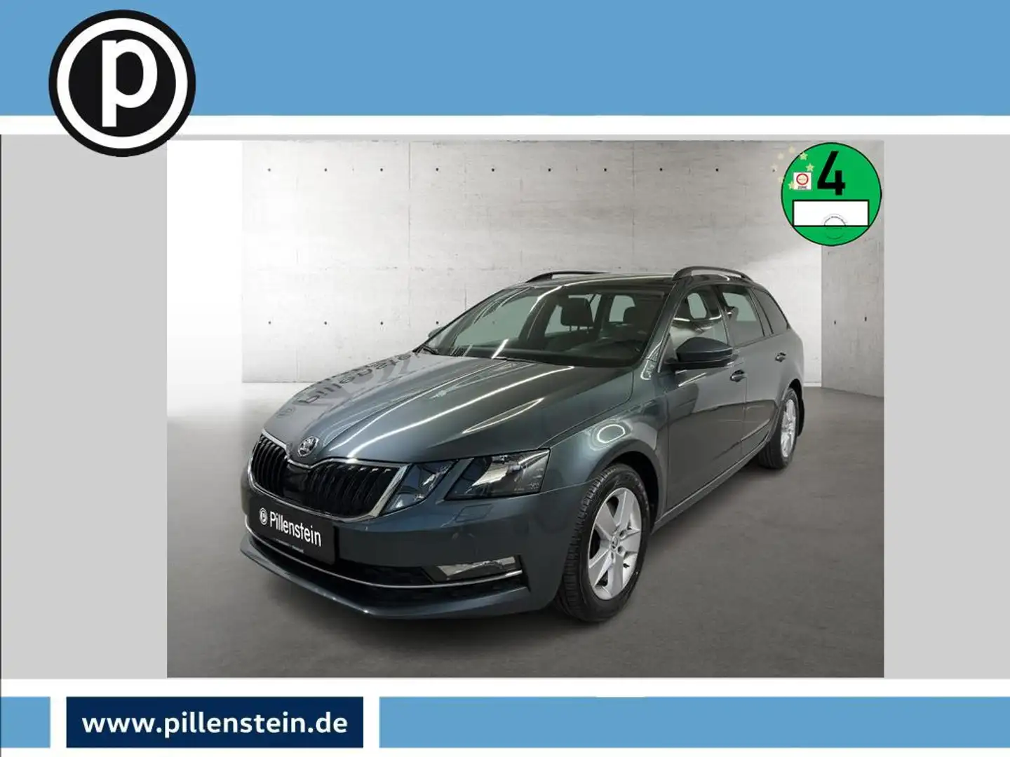Skoda Octavia 1.8 TSI DSG STYLE NAVI+ACC+SHZ+PDC+ALU Grijs - 1