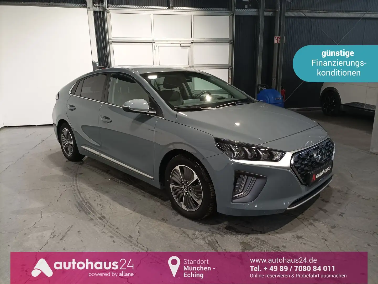 Hyundai IONIQ 1.6 PHEV Style LED|Navi|Kamera|Sitzhzg Grijs - 1