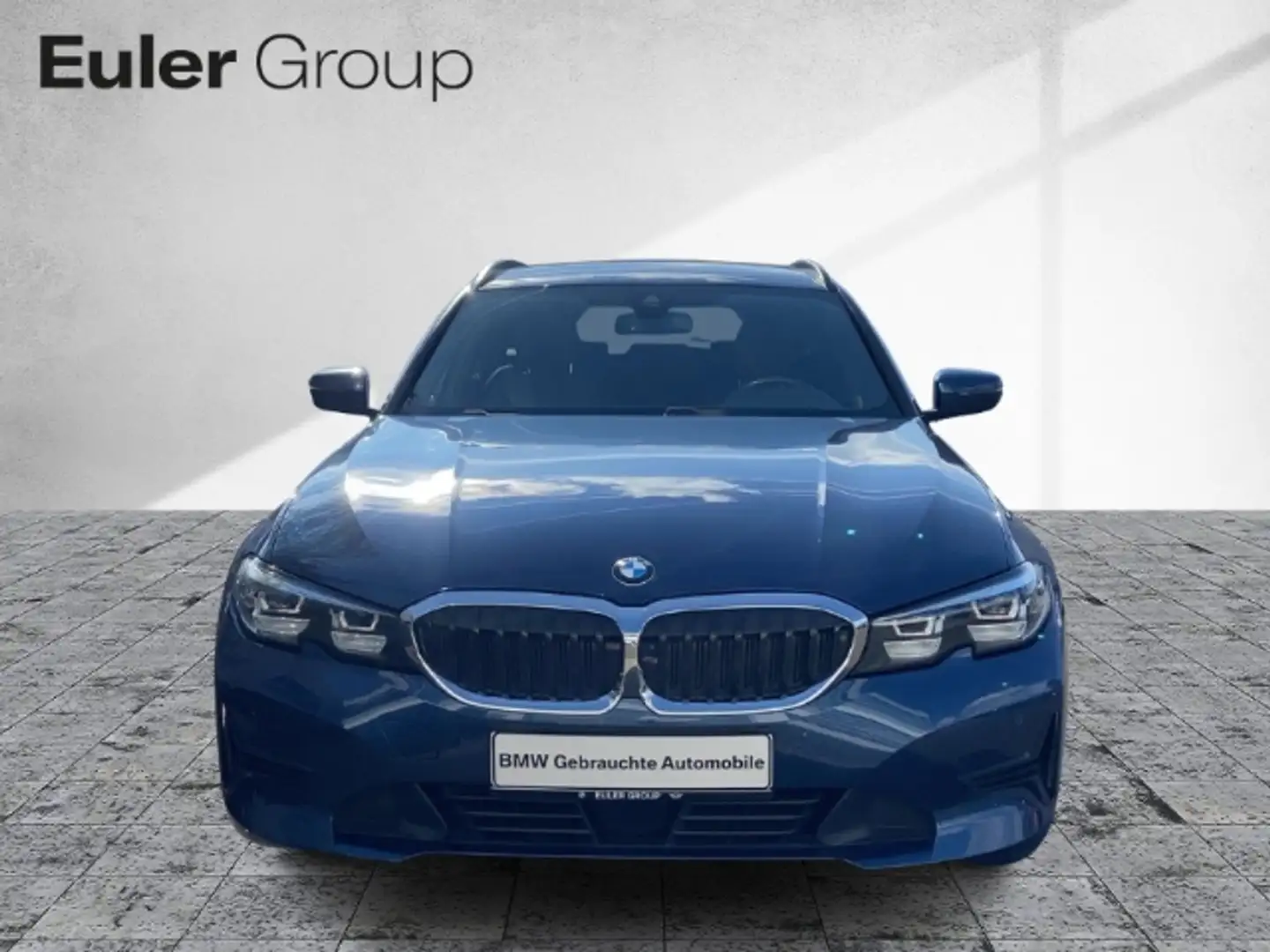 BMW 320 d xDrive Touring 17'' Navi Leder SHZ HiFi LiveCock Blau - 2