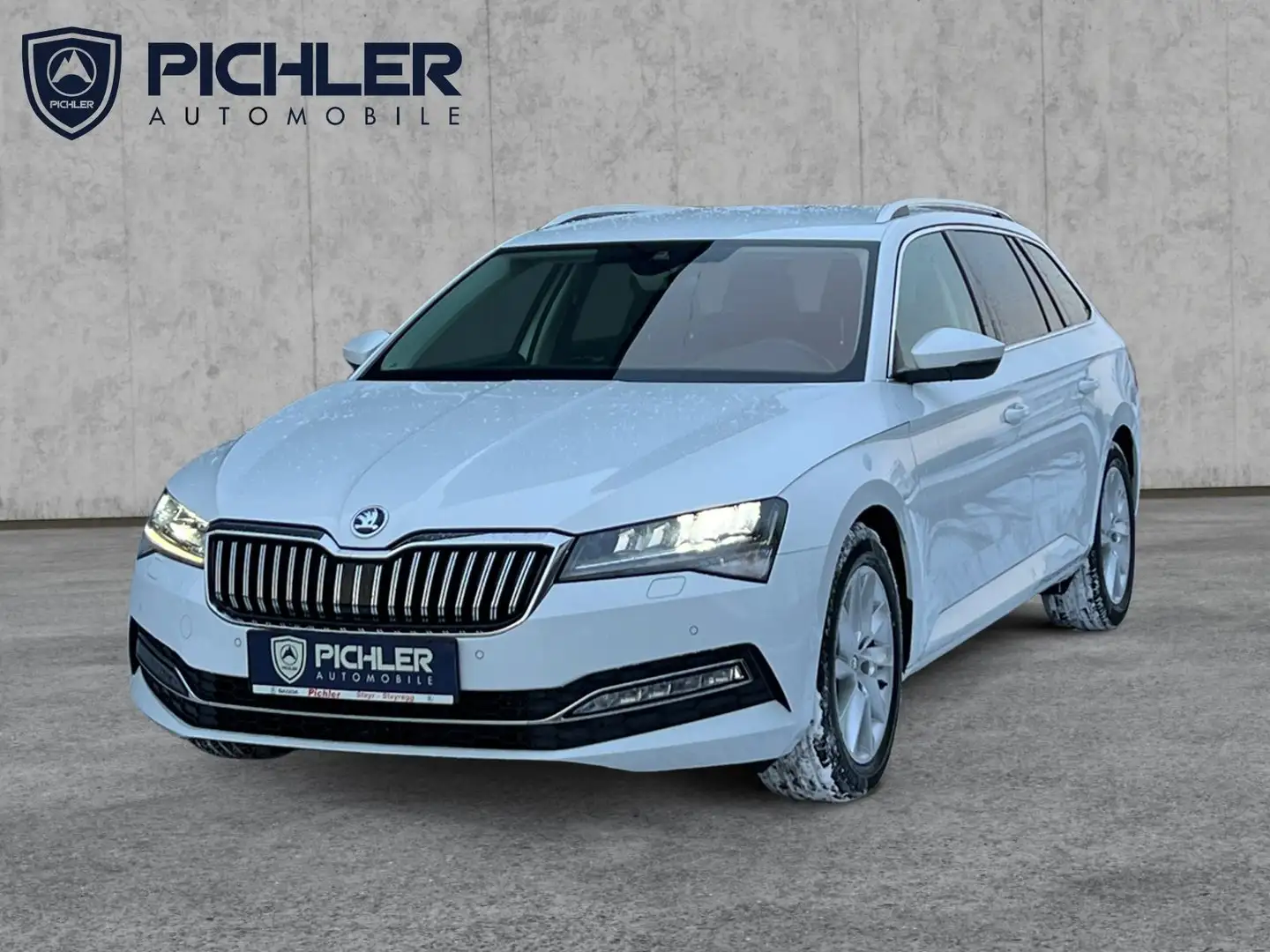 Skoda Superb Style TDI DSG Weiß - 1
