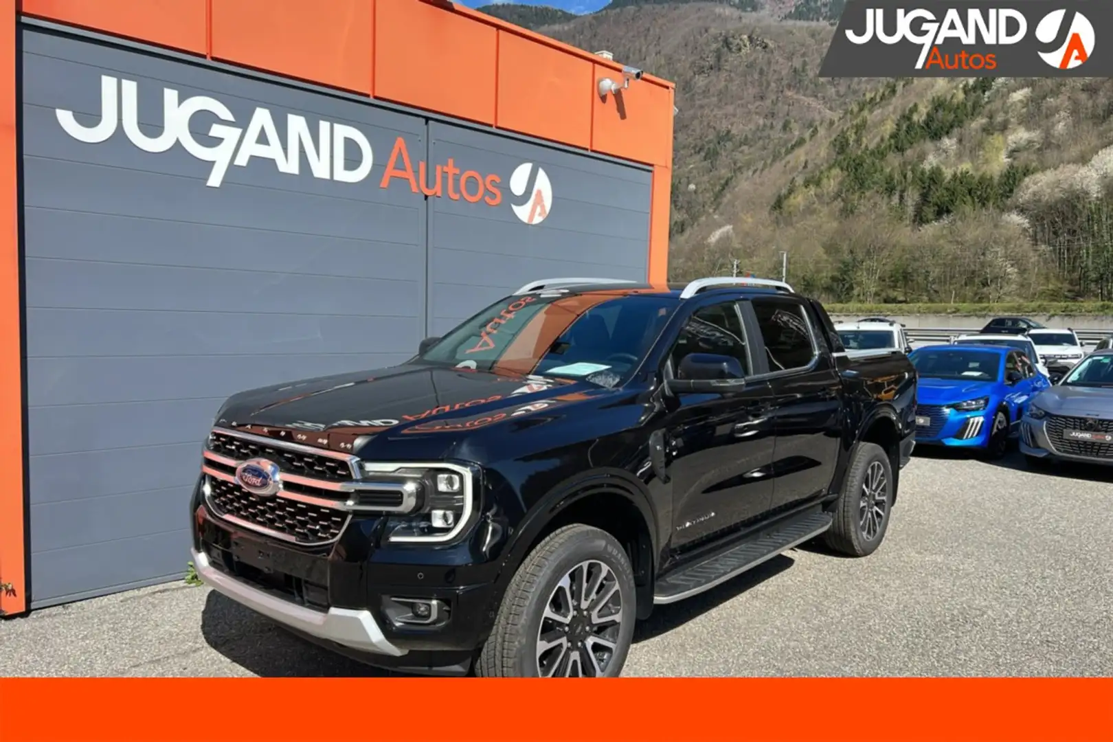 Ford Ranger 3.0 V6 240 PLATINUM RIDEAU Noir - 1