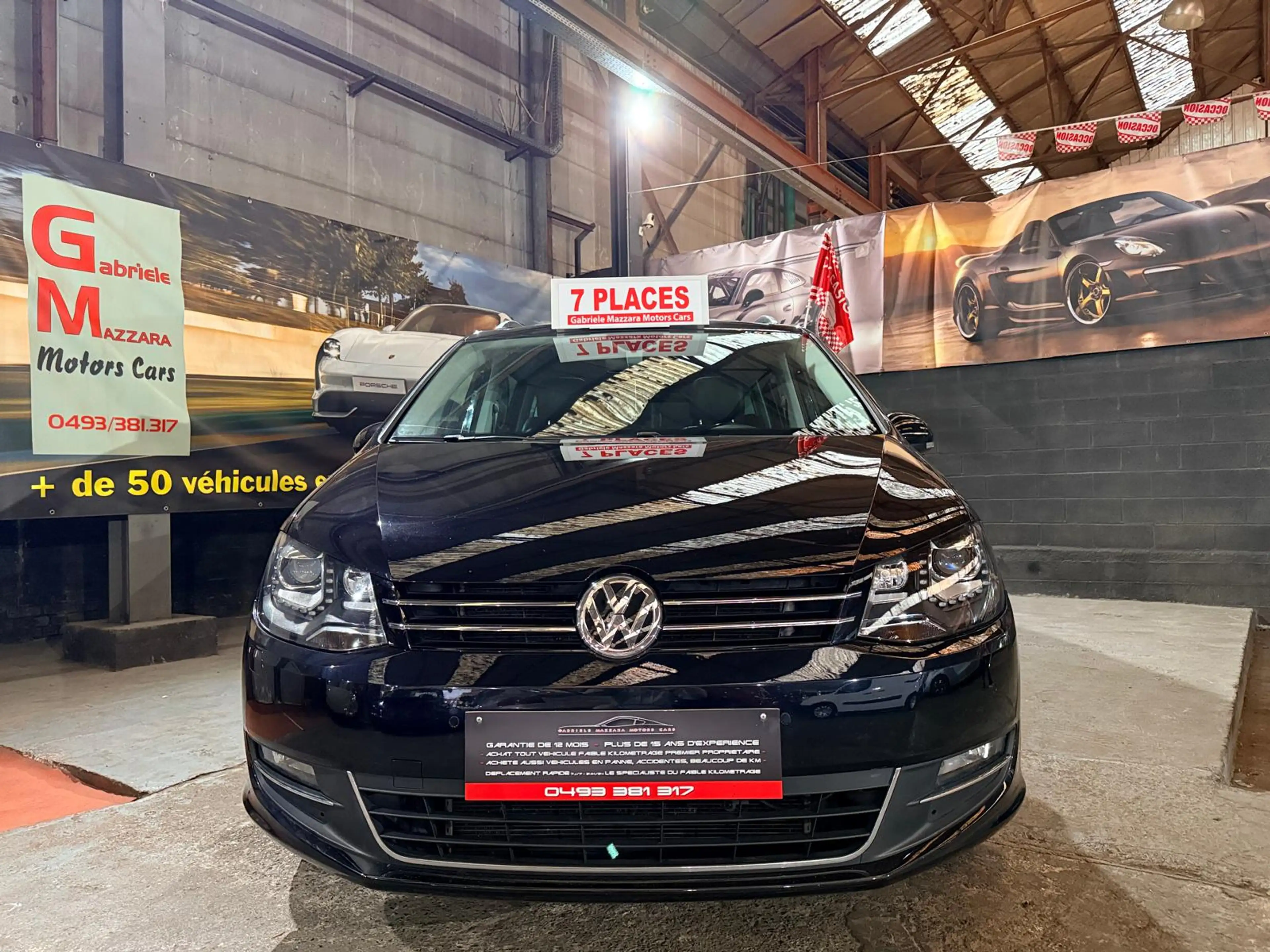 Volkswagen Sharan Sharan 1.4 TSI DSG Cuir Pano Xénon Caméra Attache remorque amovible — photo 3
