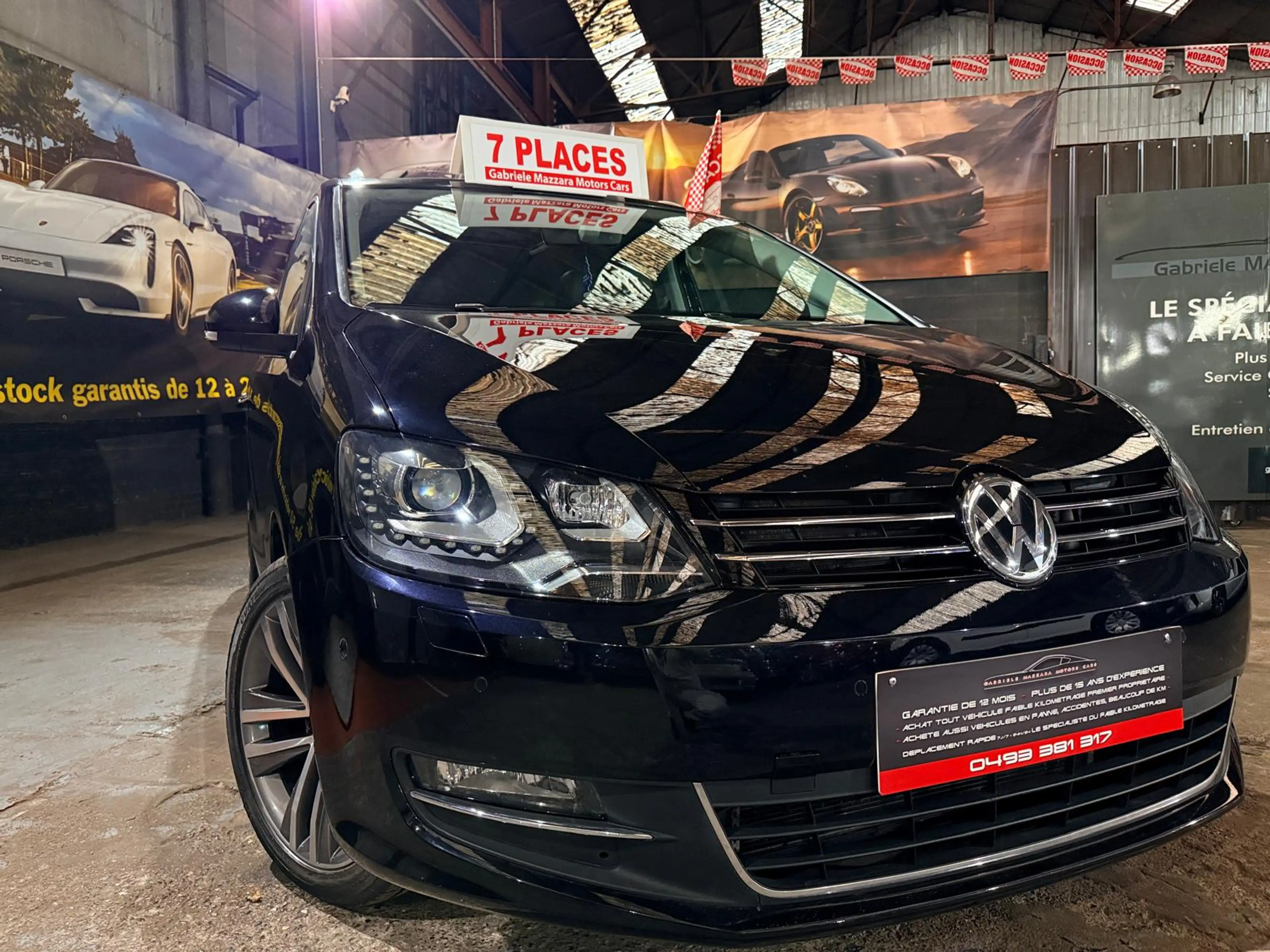 Volkswagen Sharan Sharan 1.4 TSI DSG Cuir Pano Xénon Caméra Attache remorque amovible — photo 2
