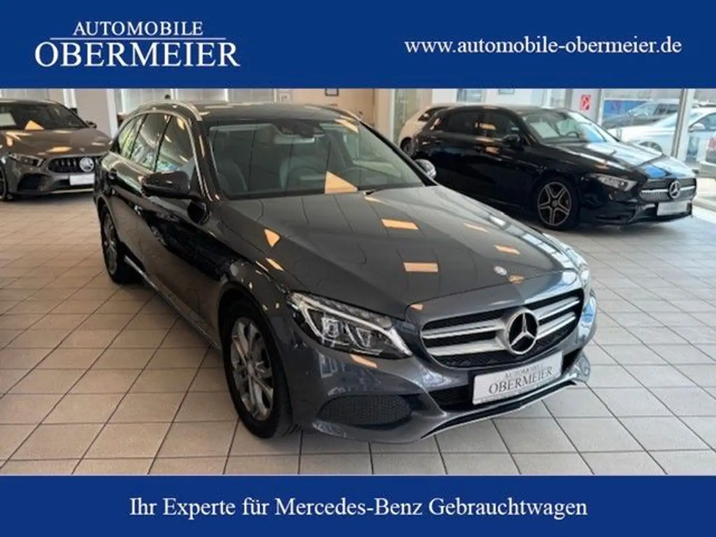 Mercedes-Benz C 250 T Avantgarde 7G-Tr. Rü-Ka HuD Comand LED Grau - 1