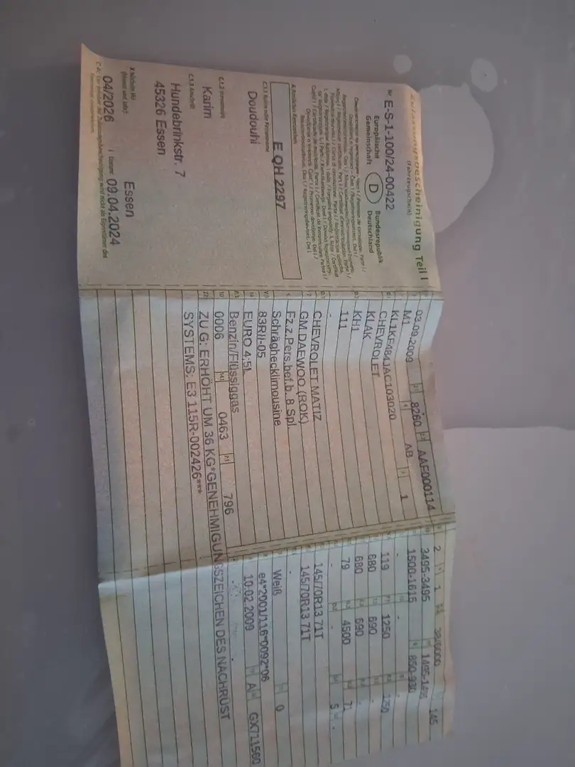 Chevrolet Matiz Matiz 0.8 GasS Bianco - 1