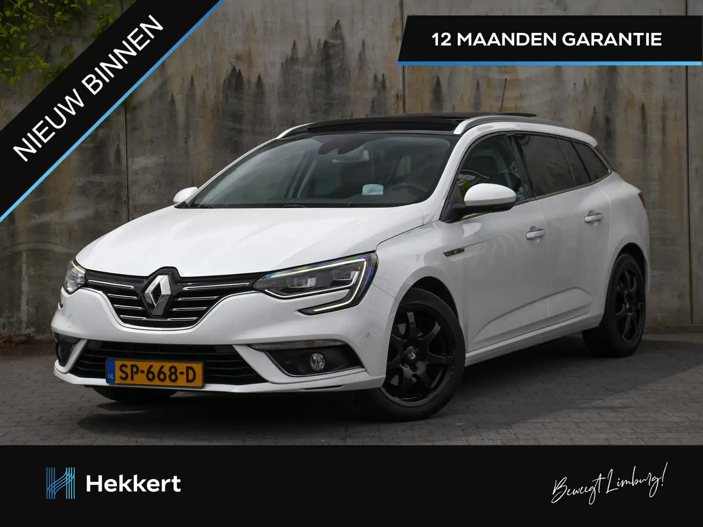 Renault Megane Estate Bose 1.3 TCe 163pk STOELVERWARMING | PANO-D Weiß - 1