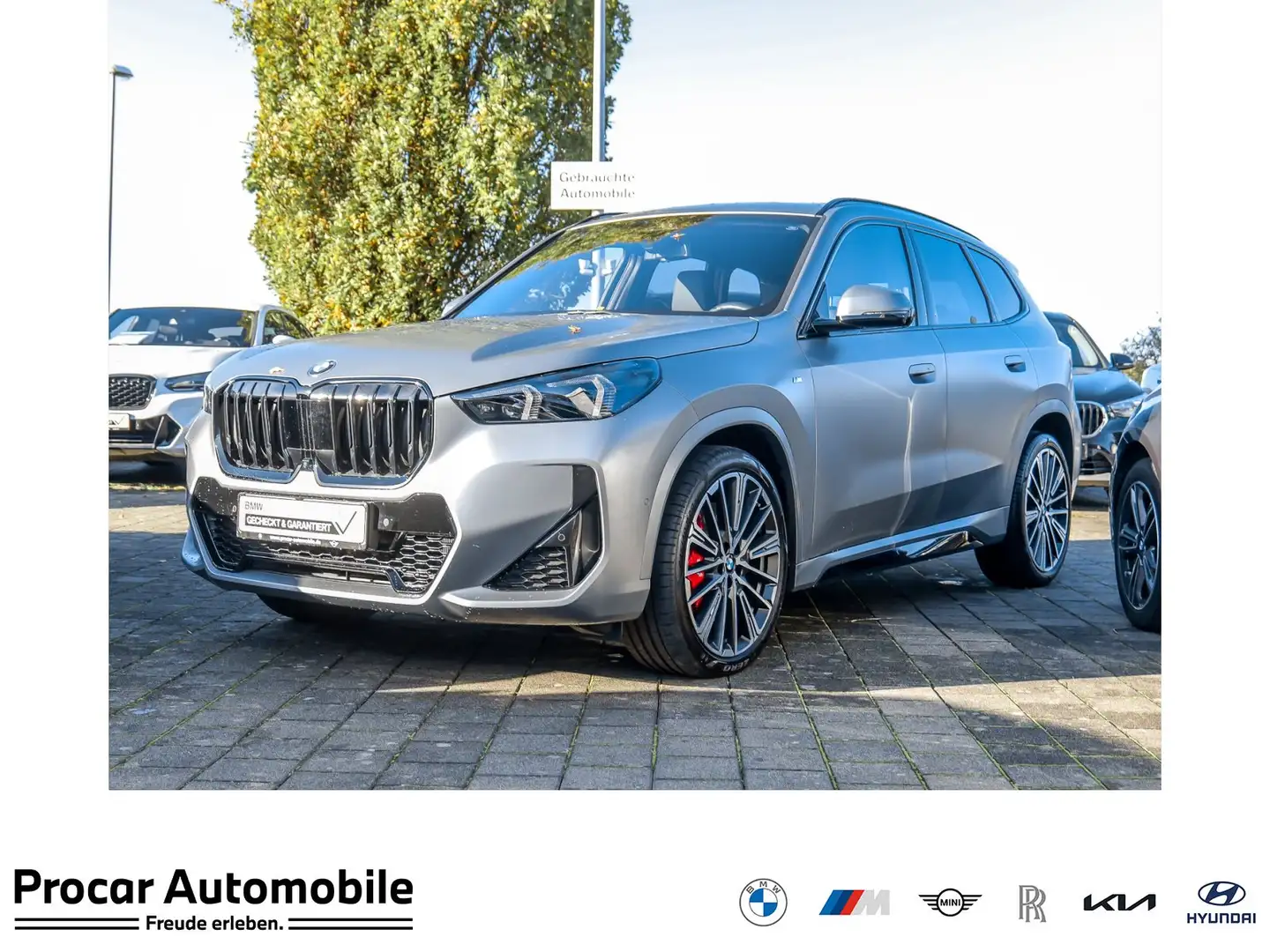 BMW X1 sDrive18i M Sport HUD PANO ACC RFK NAVI LED Grau - 1