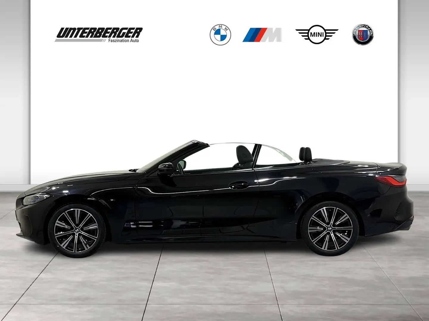 BMW 420 i Cabrio Navi PA RFK Laser DAB 18" Schwarz - 2