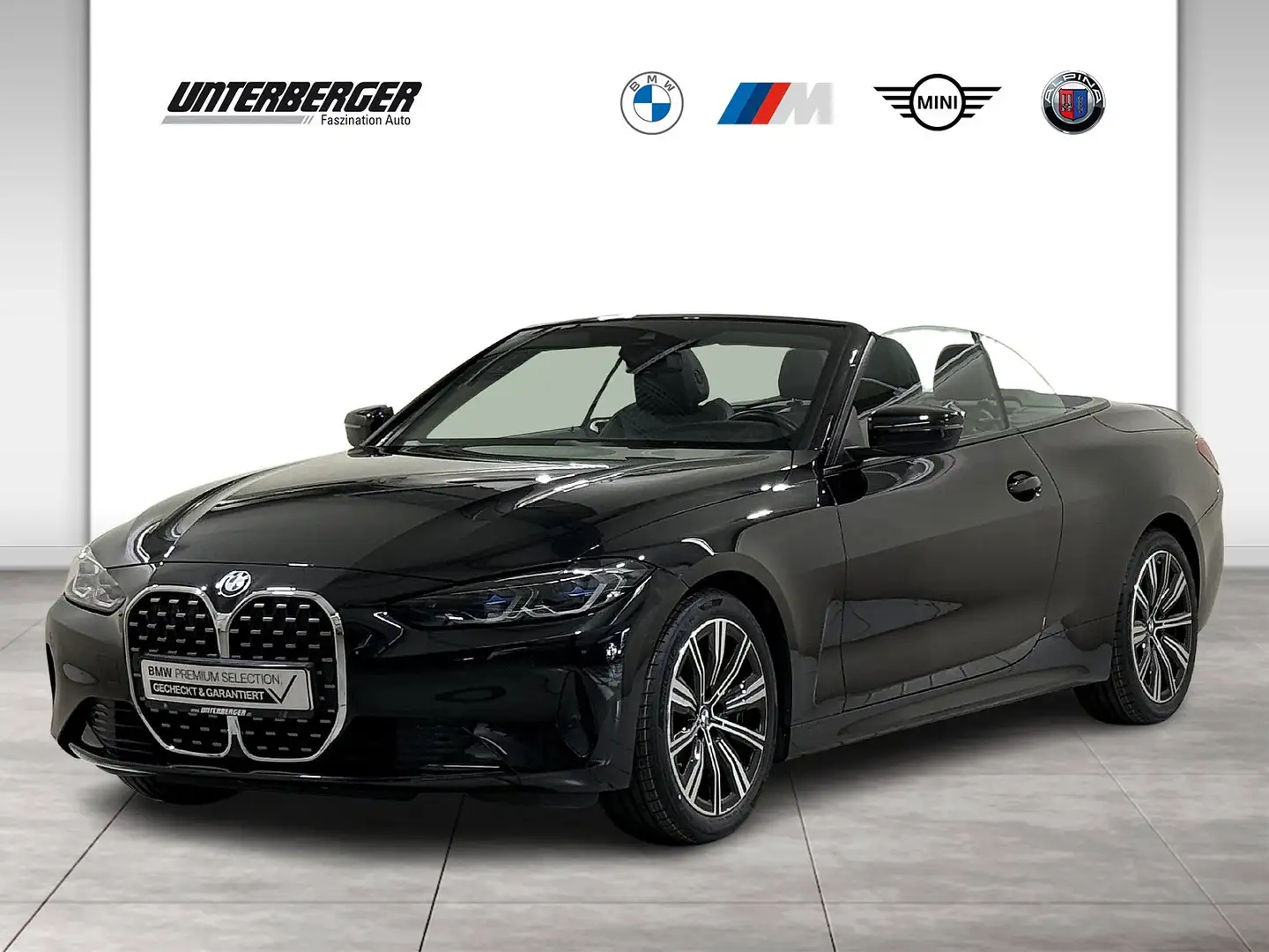 BMW 420 i Cabrio Navi PA RFK Laser DAB 18" Schwarz - 1