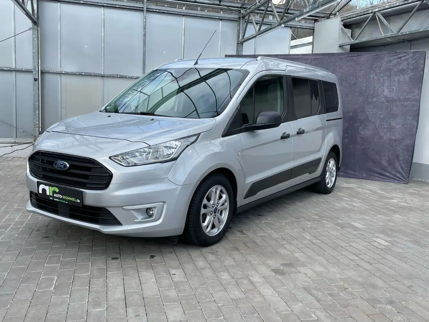 Ford Transit Connect lang TDCI Aut RFK 7-Sitze Assist Silber - 1