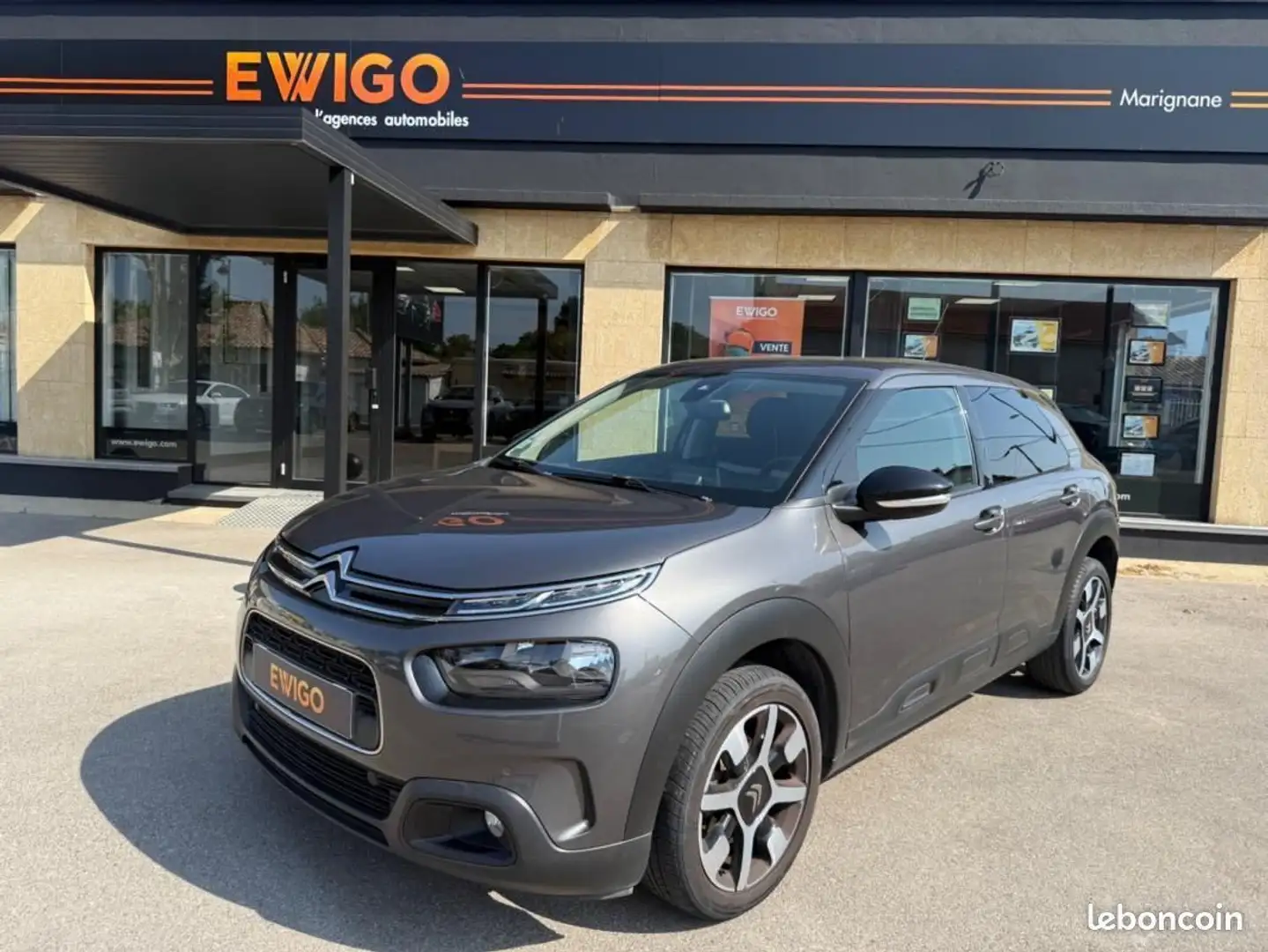 Citroen C4 Cactus Citroën 1.2 PURETECH 110 SHINE START-STOP -1ERE MA Gris - 1