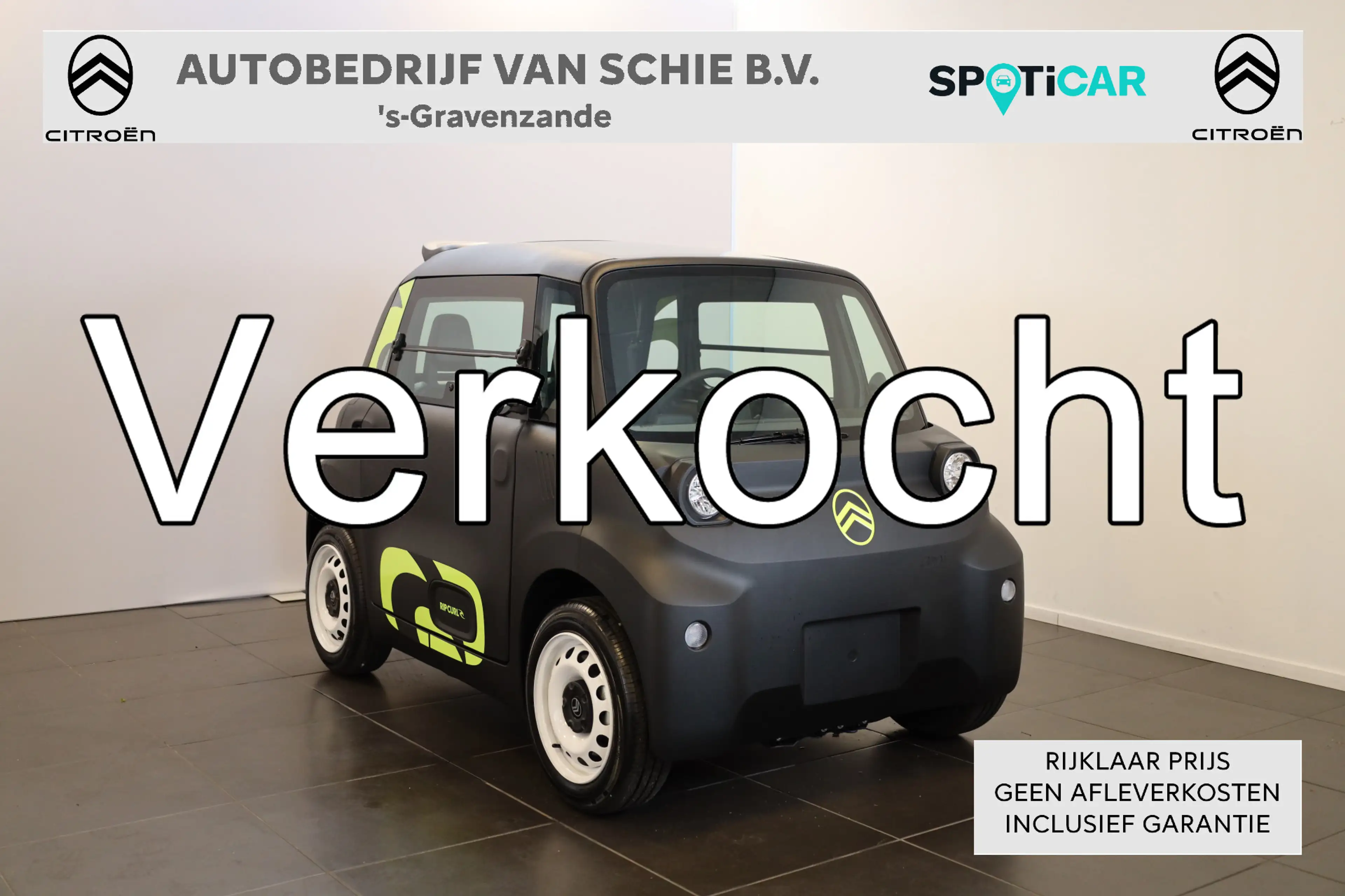Citroen Ami Brommobiel Ripcurl Sunrise | Spoiler | USB | LED