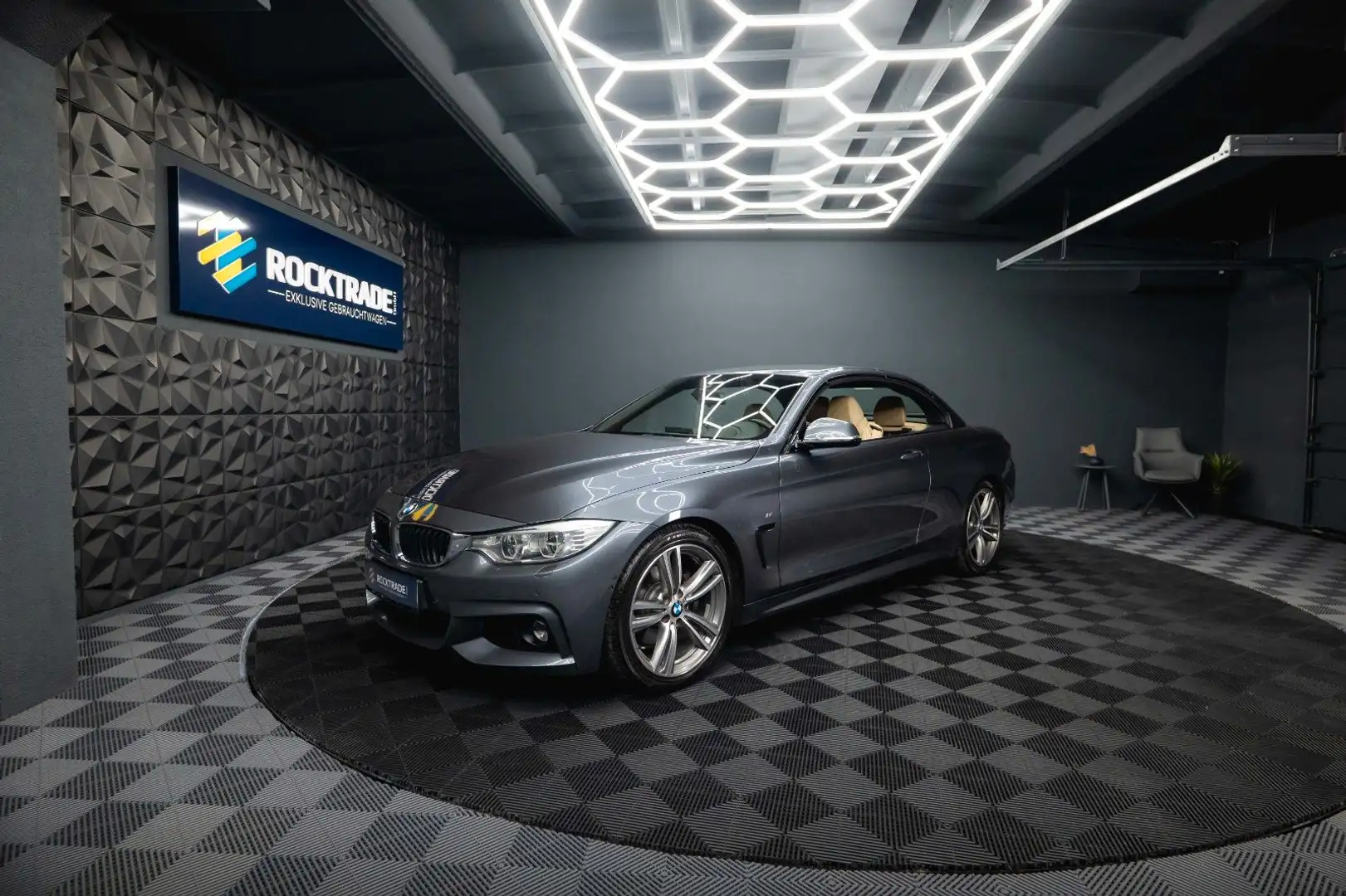 BMW 428 i Cabrio M-Sport *ACC*DAB*LED*360°*TV*19%* Grau - 1