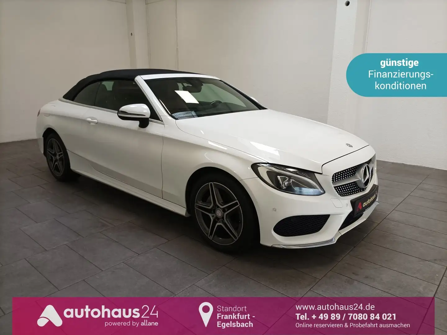 Mercedes-Benz C 180 AMG Line Navi|PDC|Sitzhzg. Weiß - 1