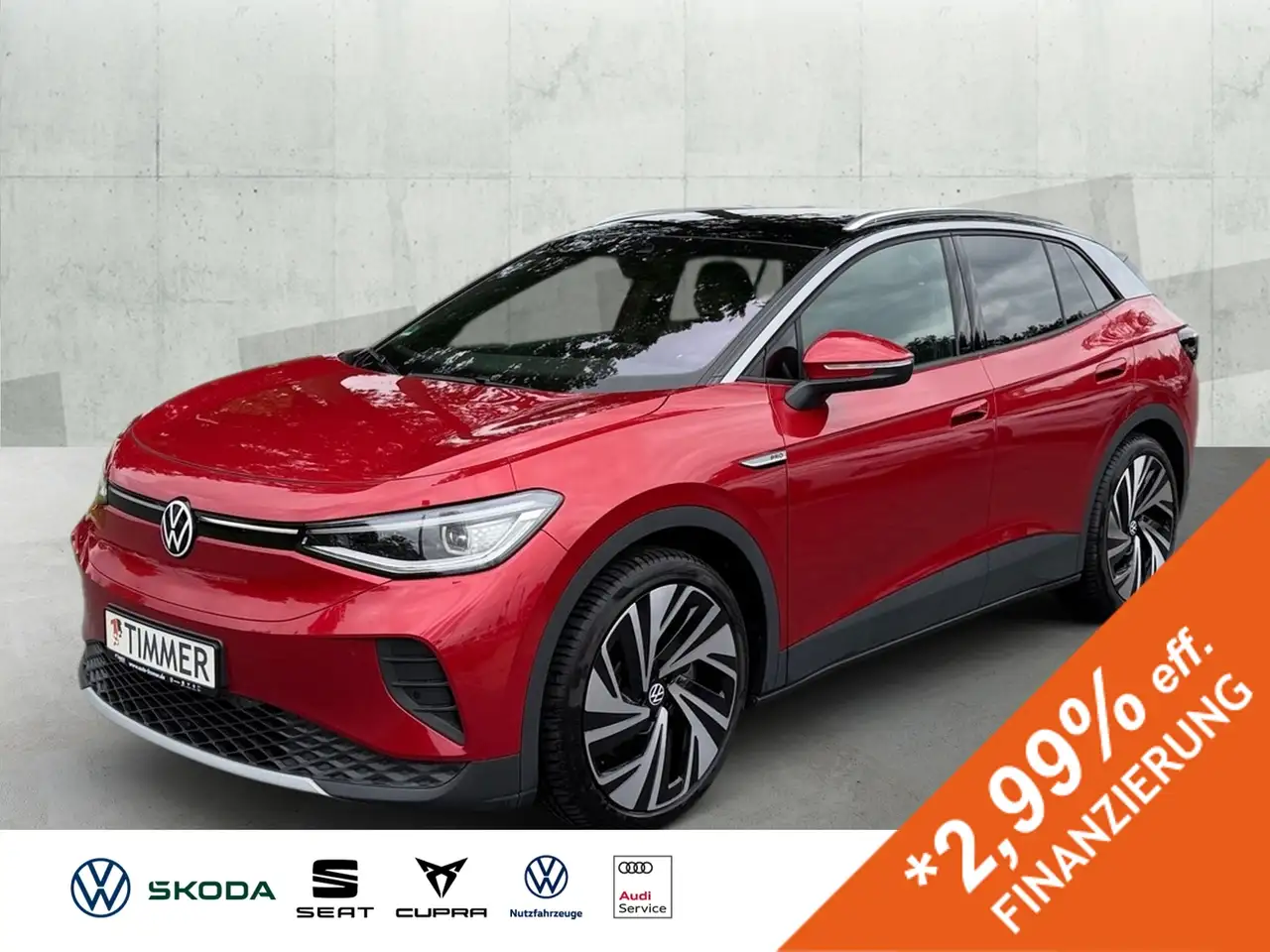 Volkswagen ID.4 PRO PERF. 82 kWh +WÄPU +IQ.LIGHT +ACC +CARPLAY +N
