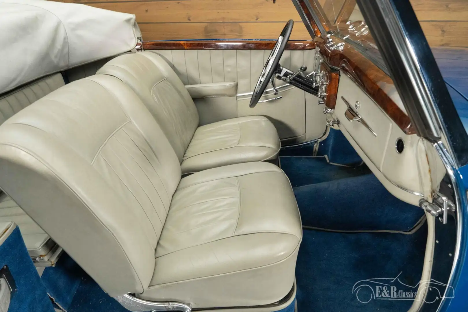 Mercedes-Benz 220 220A Cabriolet | 1951 Niebieski - 2