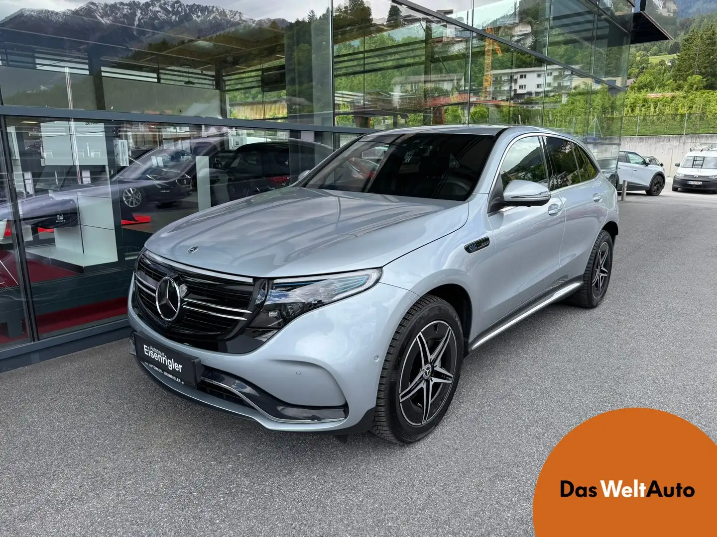 Mercedes-Benz EQC 400 400 4MATIC 80kWh Aut. Silber - 1