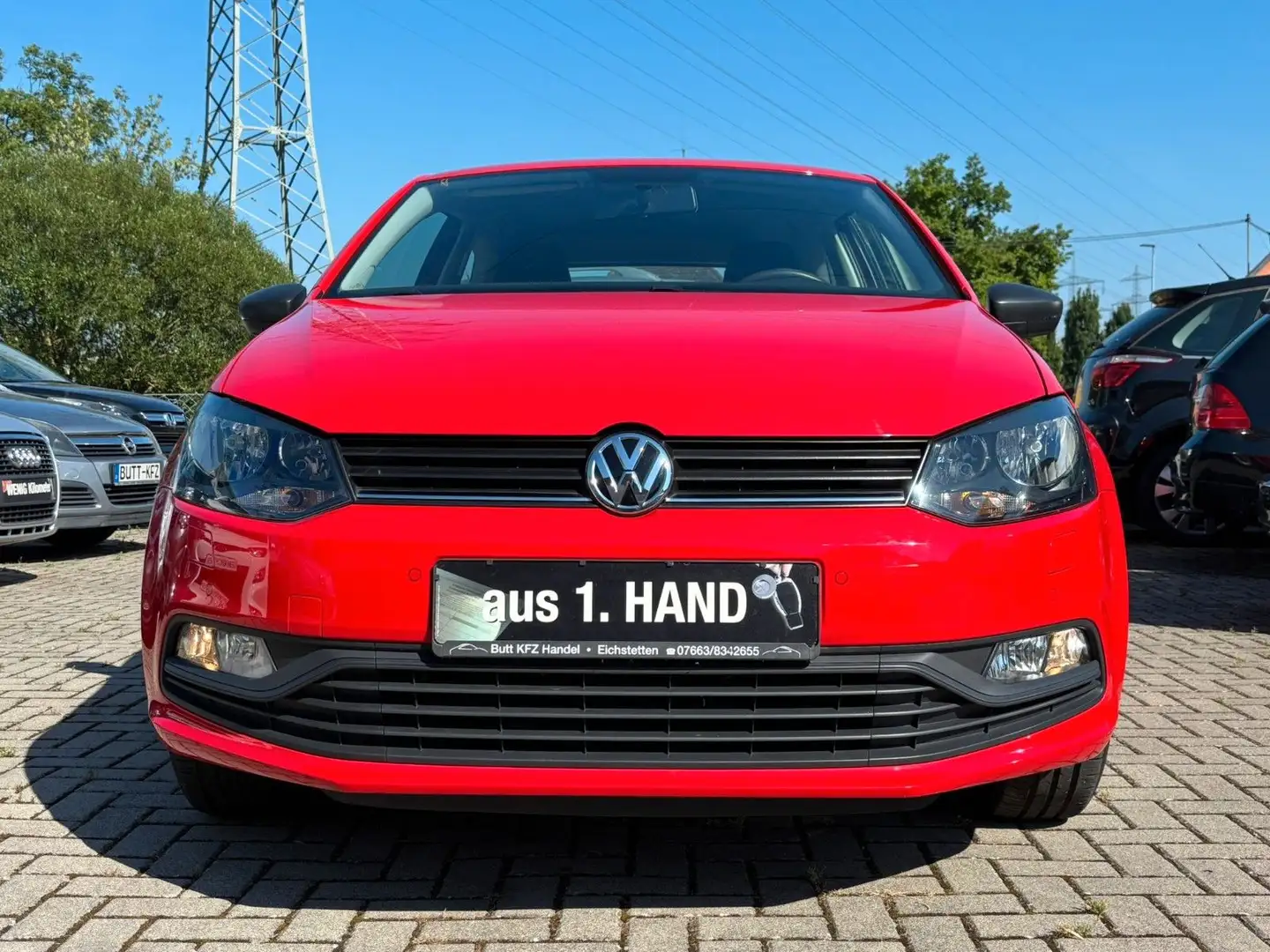 Volkswagen Polo V Trendline Klima TÜV NEU ( 1 HAND ) Rot - 1