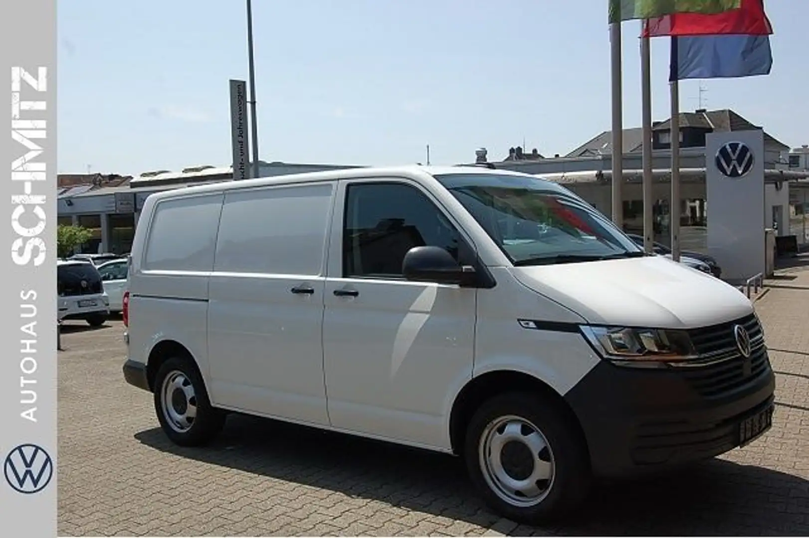 Volkswagen T6.1 Transporter 6.1  Kasten AHK Standheizung Weiß - 1