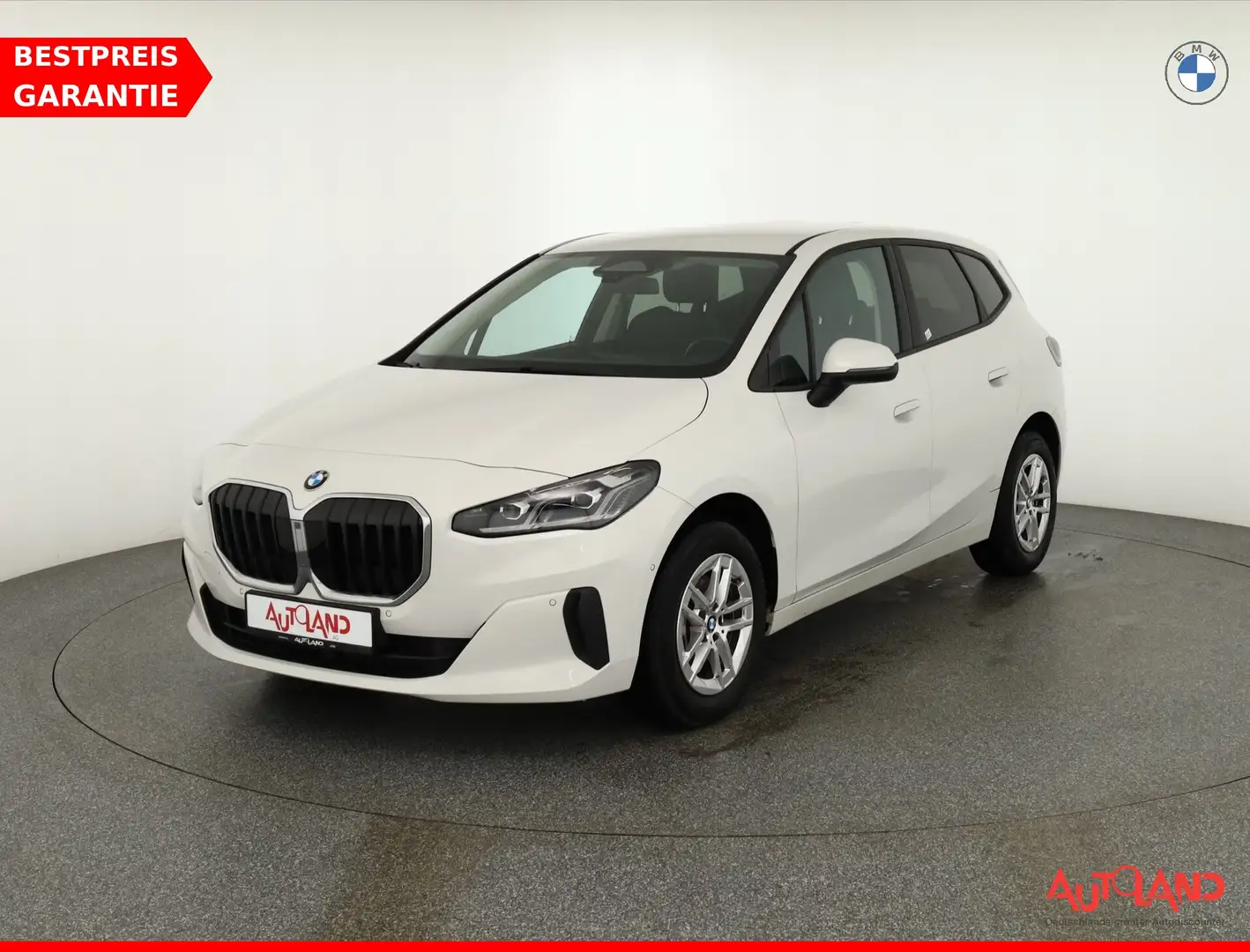 BMW 218 218d Active Tourer LED Navi Sitzheizung DAB PDC Blanc - 1
