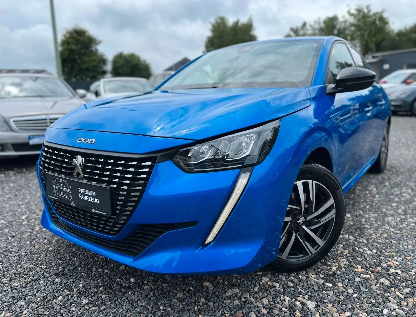Peugeot 208 ALLURE-LED-NAVI-KLIMA-PDC-TEMPOMAT Blau - 1